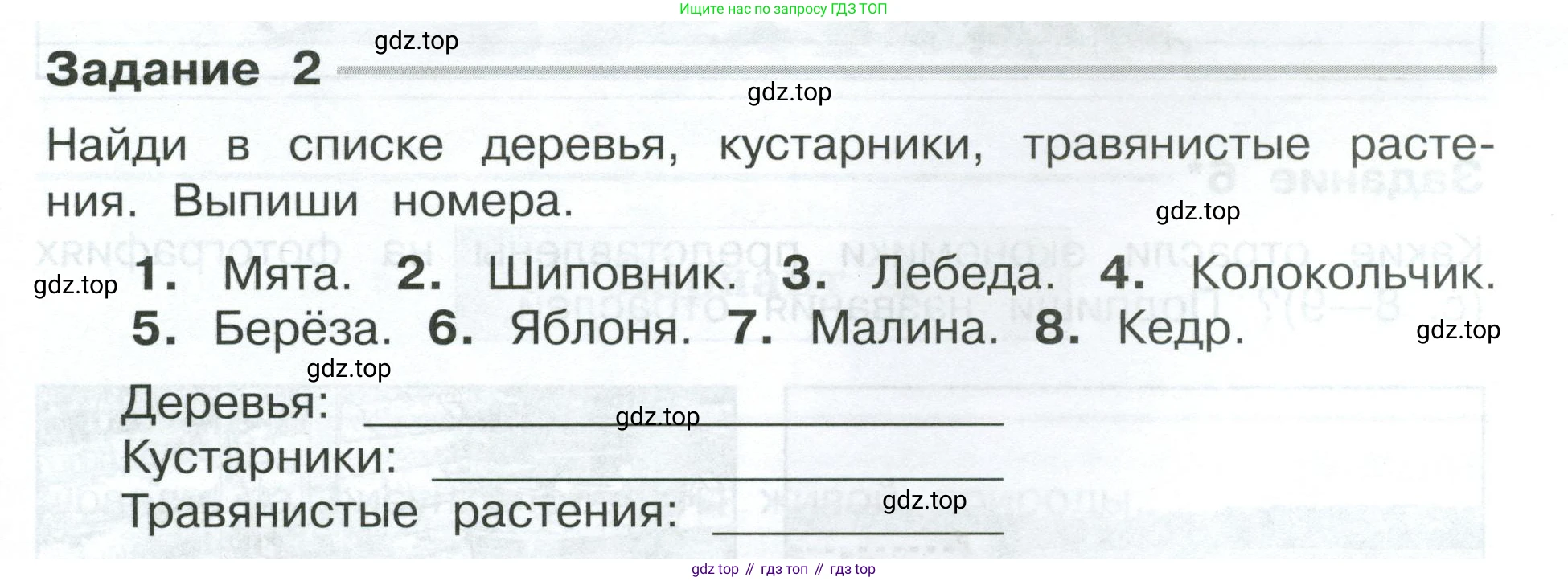 Окружающий мир, 3 класс Проверочные работы, авторы: Плешаков Андрей Анатольевич, Плешаков С А, издательство Просвещение, Москва, 2023, белого цвета, страница 7, номер 2, Условие