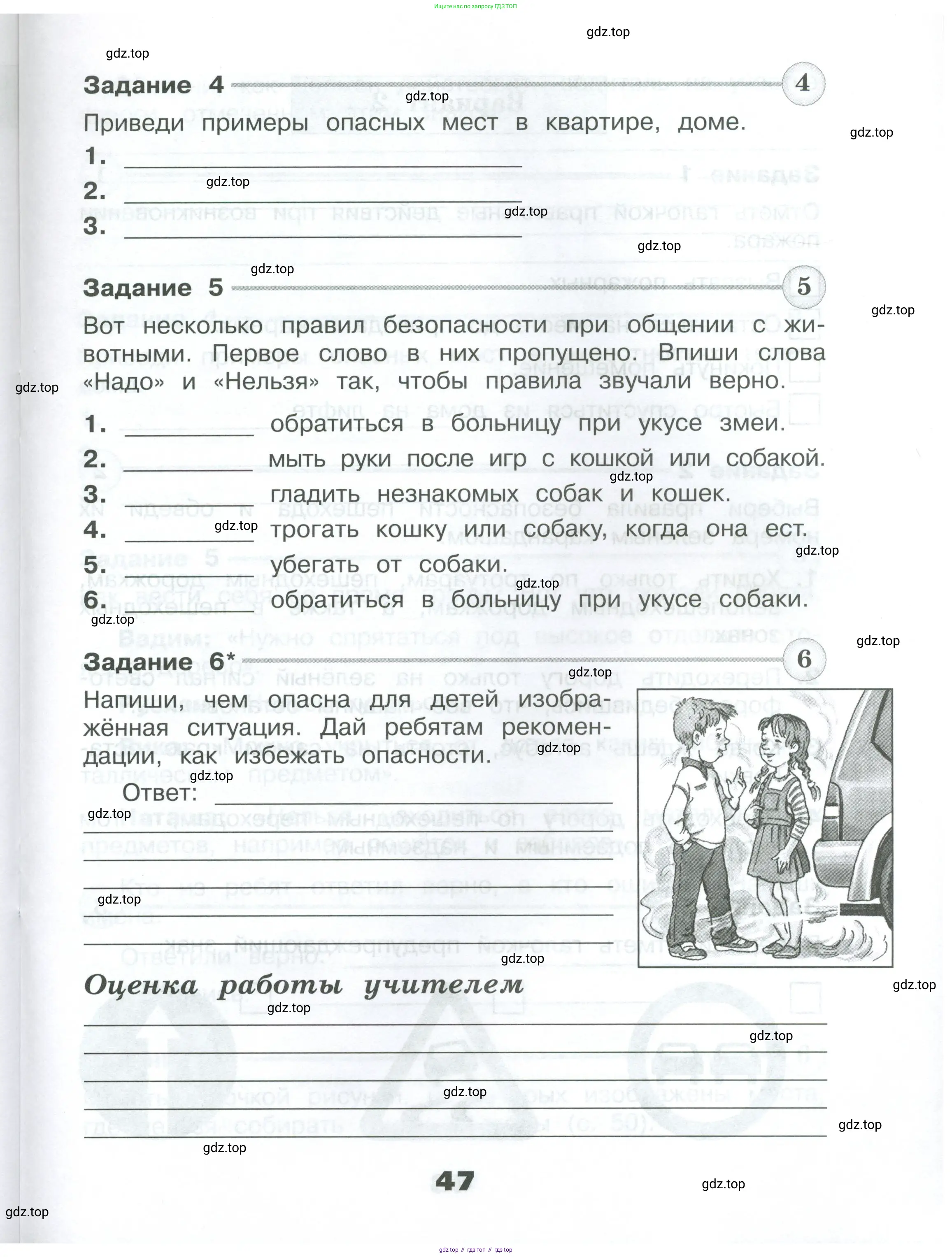 Окружающий мир, 3 класс Проверочные работы, авторы: Плешаков Андрей Анатольевич, Плешаков С А, издательство Просвещение, Москва, 2023, белого цвета, страница 47
