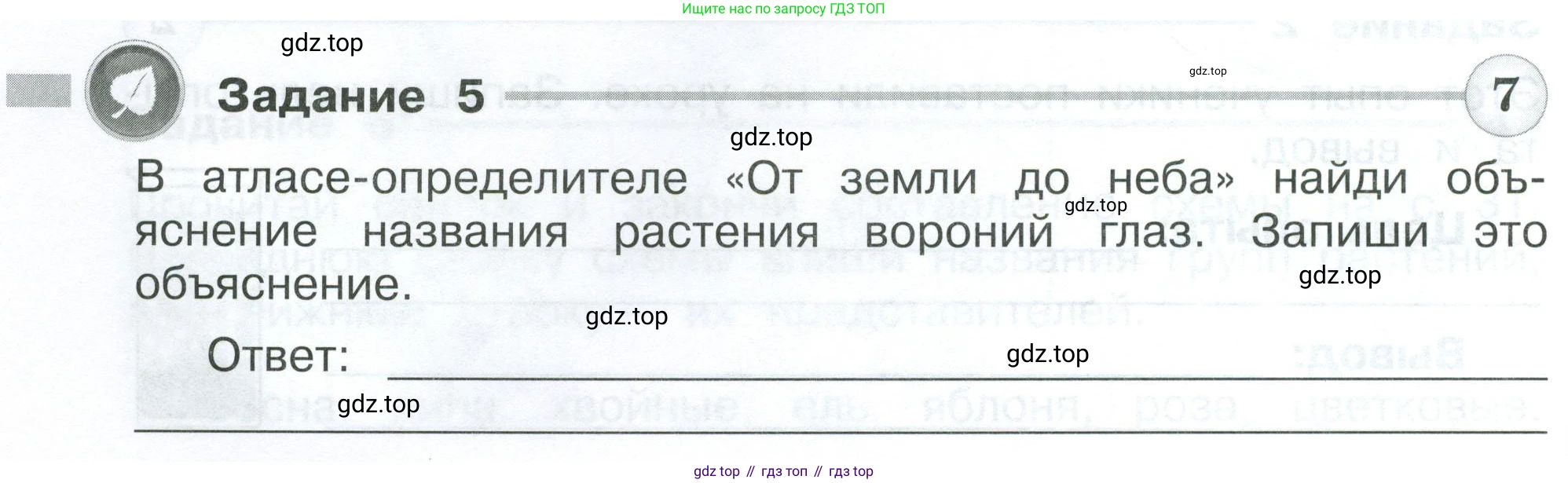 Окружающий мир, 3 класс Проверочные работы, авторы: Плешаков Андрей Анатольевич, Плешаков С А, издательство Просвещение, Москва, 2023, белого цвета, страница 32, номер 5, Условие