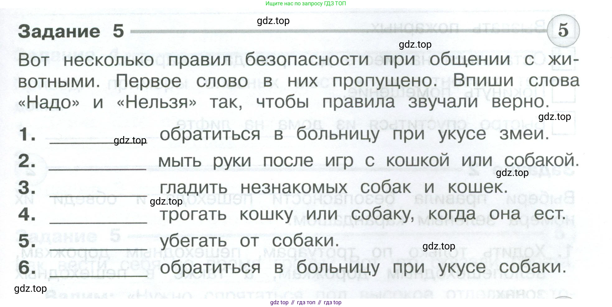Окружающий мир, 3 класс Проверочные работы, авторы: Плешаков Андрей Анатольевич, Плешаков С А, издательство Просвещение, Москва, 2023, белого цвета, страница 47, номер 5, Условие