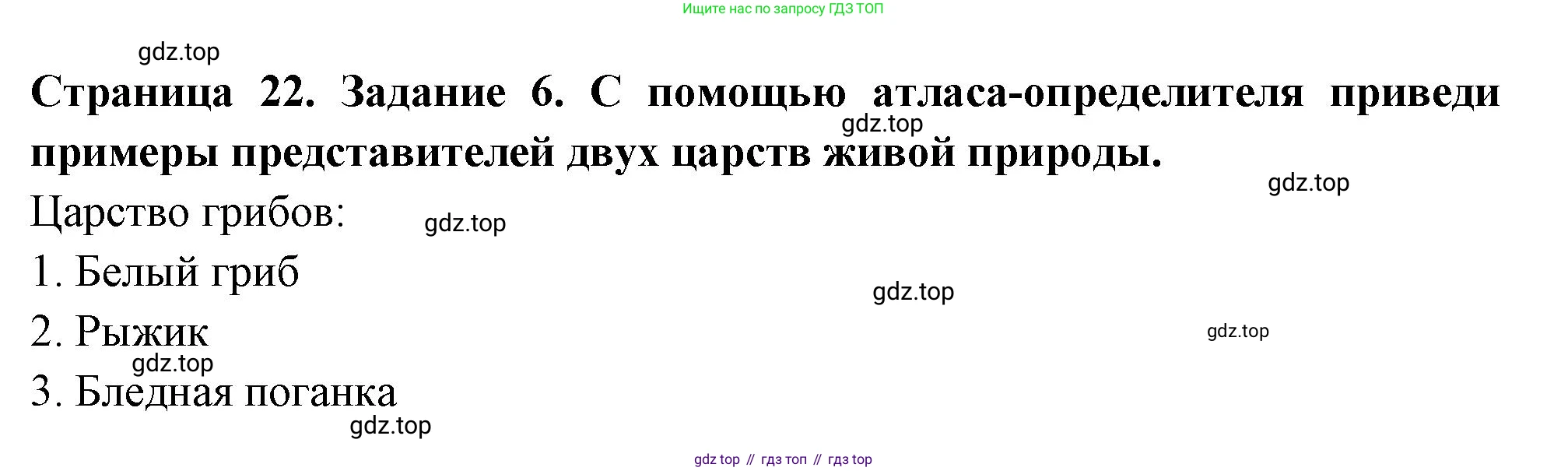 Окружающий мир, 3 класс Проверочные работы, авторы: Плешаков Андрей Анатольевич, Плешаков С А, издательство Просвещение, Москва, 2023, белого цвета, страница 22, номер 6, Решение