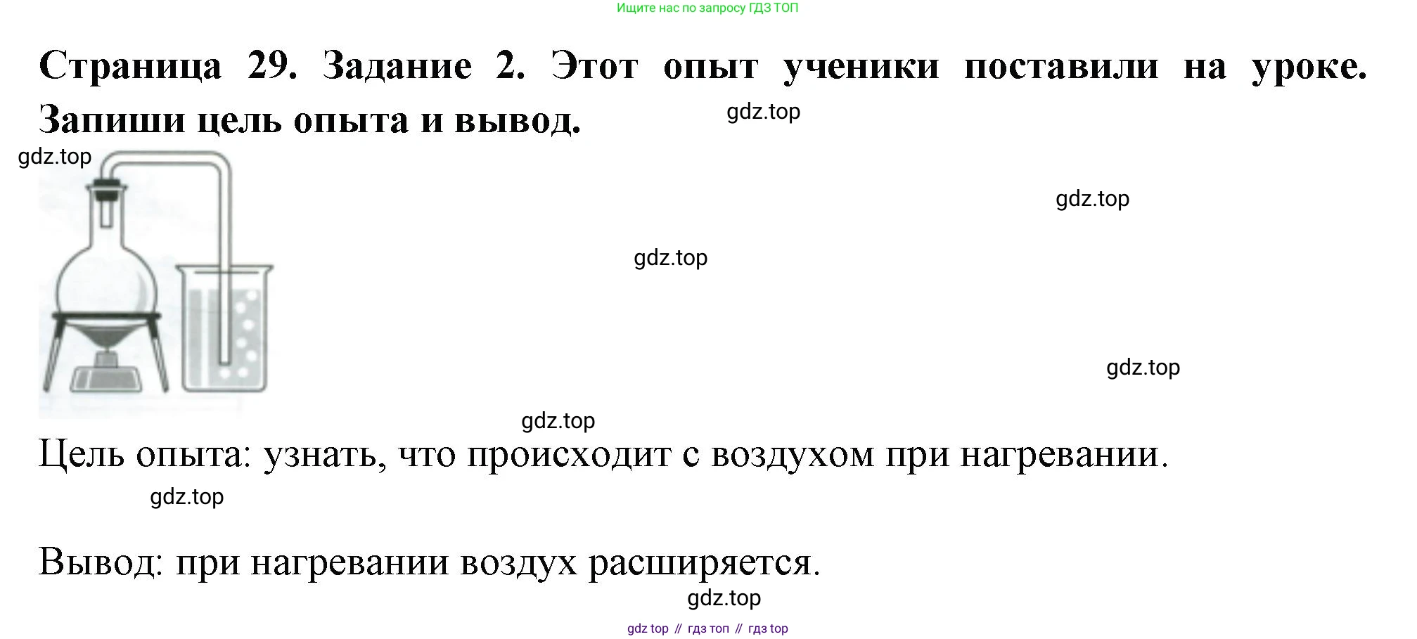 Окружающий мир, 3 класс Проверочные работы, авторы: Плешаков Андрей Анатольевич, Плешаков С А, издательство Просвещение, Москва, 2023, белого цвета, страница 29, номер 2, Решение