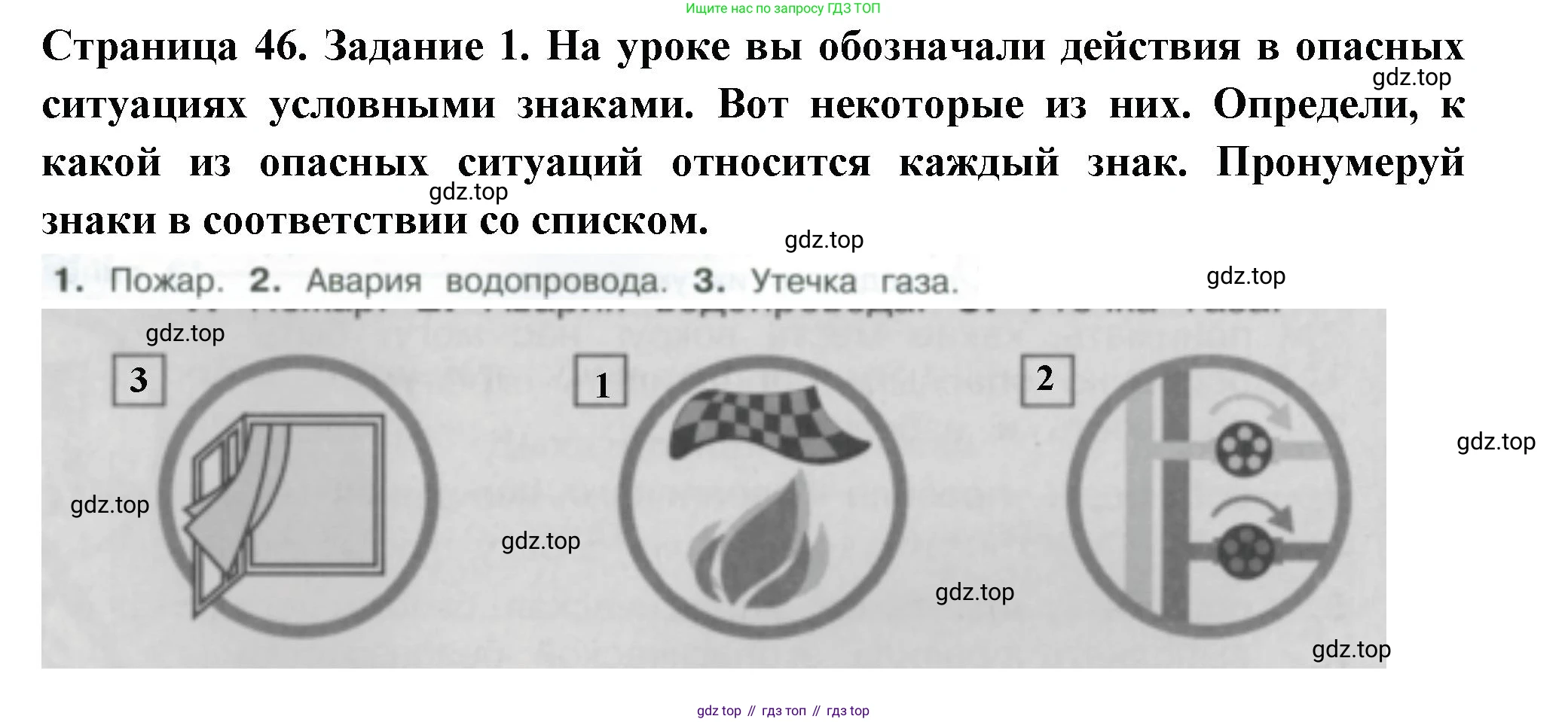 Окружающий мир, 3 класс Проверочные работы, авторы: Плешаков Андрей Анатольевич, Плешаков С А, издательство Просвещение, Москва, 2023, белого цвета, страница 46, номер 1, Решение