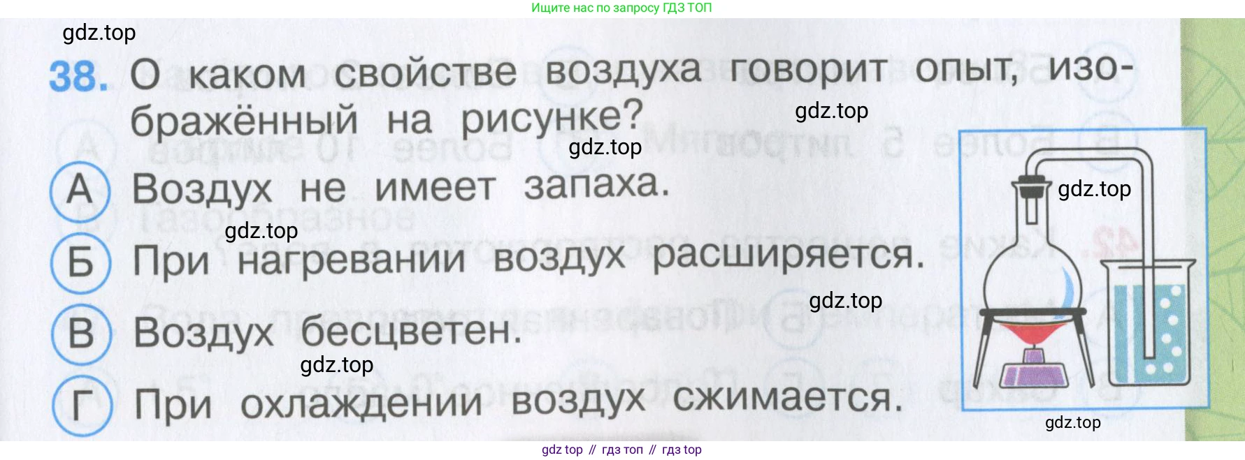 Окружающий мир, 3 класс Тесты, авторы: Плешаков Андрей Анатольевич, Гара Наталья Николаевна, Назарова З Д, издательство Просвещение, Москва, 2014, белого цвета, страница 13, номер 38, Условие