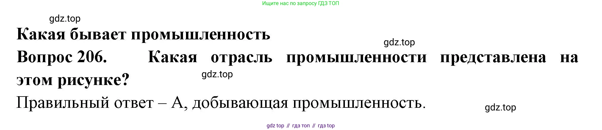 Окружающий мир, 3 класс Тесты, авторы: Плешаков Андрей Анатольевич, Гара Наталья Николаевна, Назарова З Д, издательство Просвещение, Москва, 2014, белого цвета, страница 62, номер 206, Решение