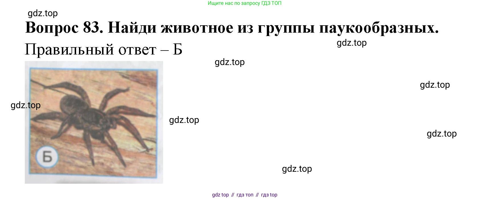 Окружающий мир, 3 класс Тесты, авторы: Плешаков Андрей Анатольевич, Гара Наталья Николаевна, Назарова З Д, издательство Просвещение, Москва, 2014, белого цвета, страница 26, номер 83, Решение
