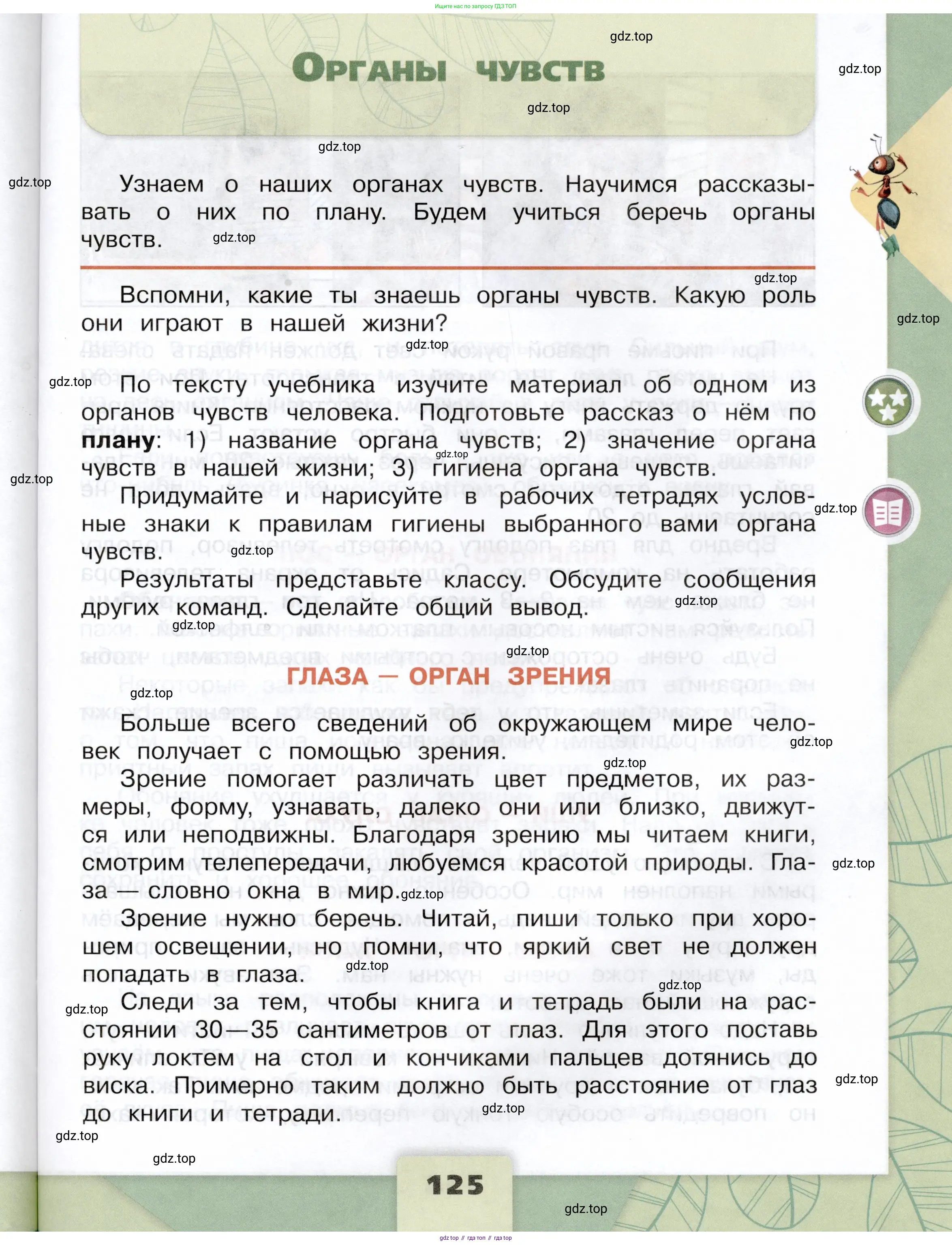 Окружающий мир, 3 класс Учебник, автор: Плешаков Андрей Анатольевич, издательство Просвещение, Москва, 2023, белого цвета, Часть 1, страница 125