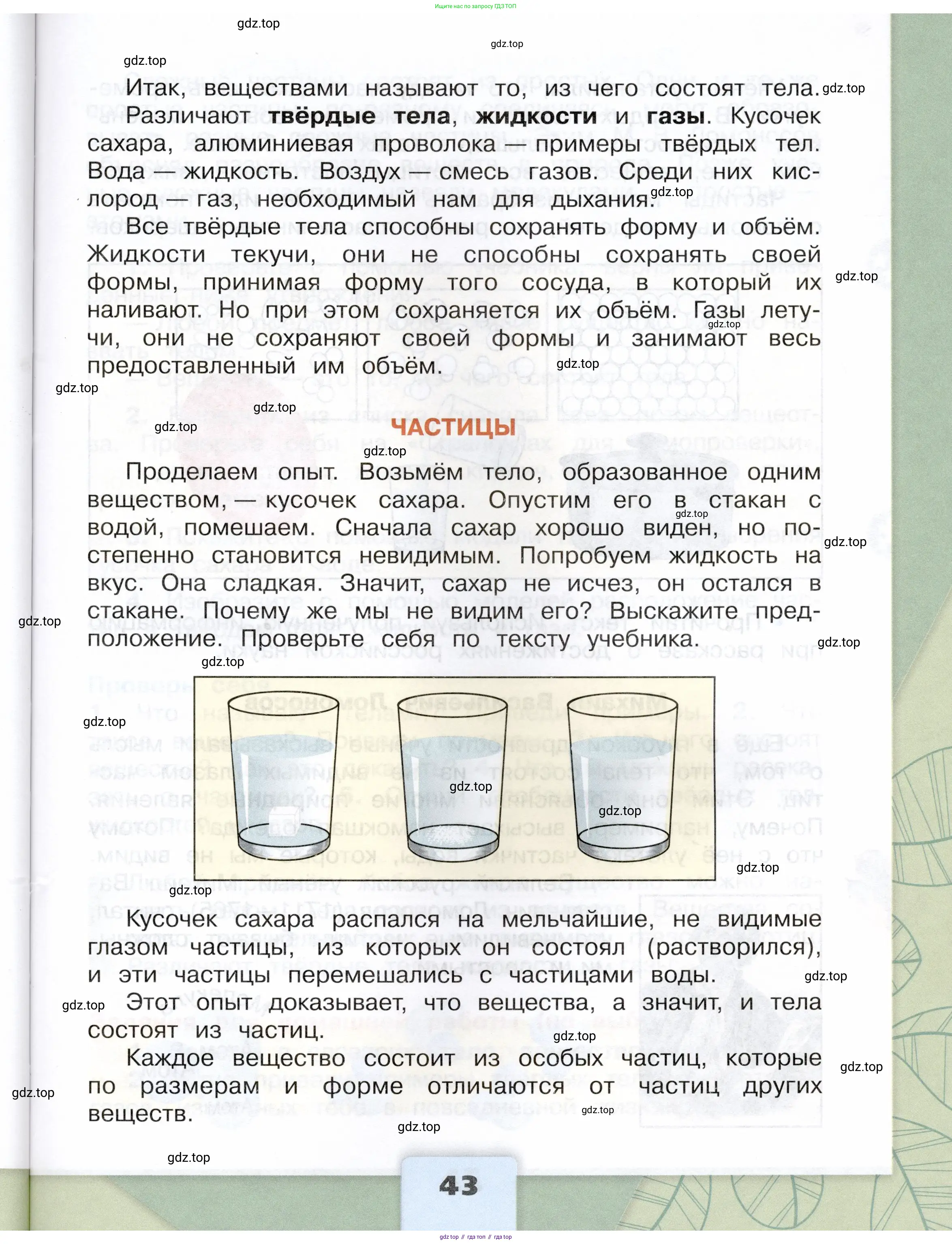 Окружающий мир, 3 класс Учебник, автор: Плешаков Андрей Анатольевич, издательство Просвещение, Москва, 2023, белого цвета, Часть 2, страница 43