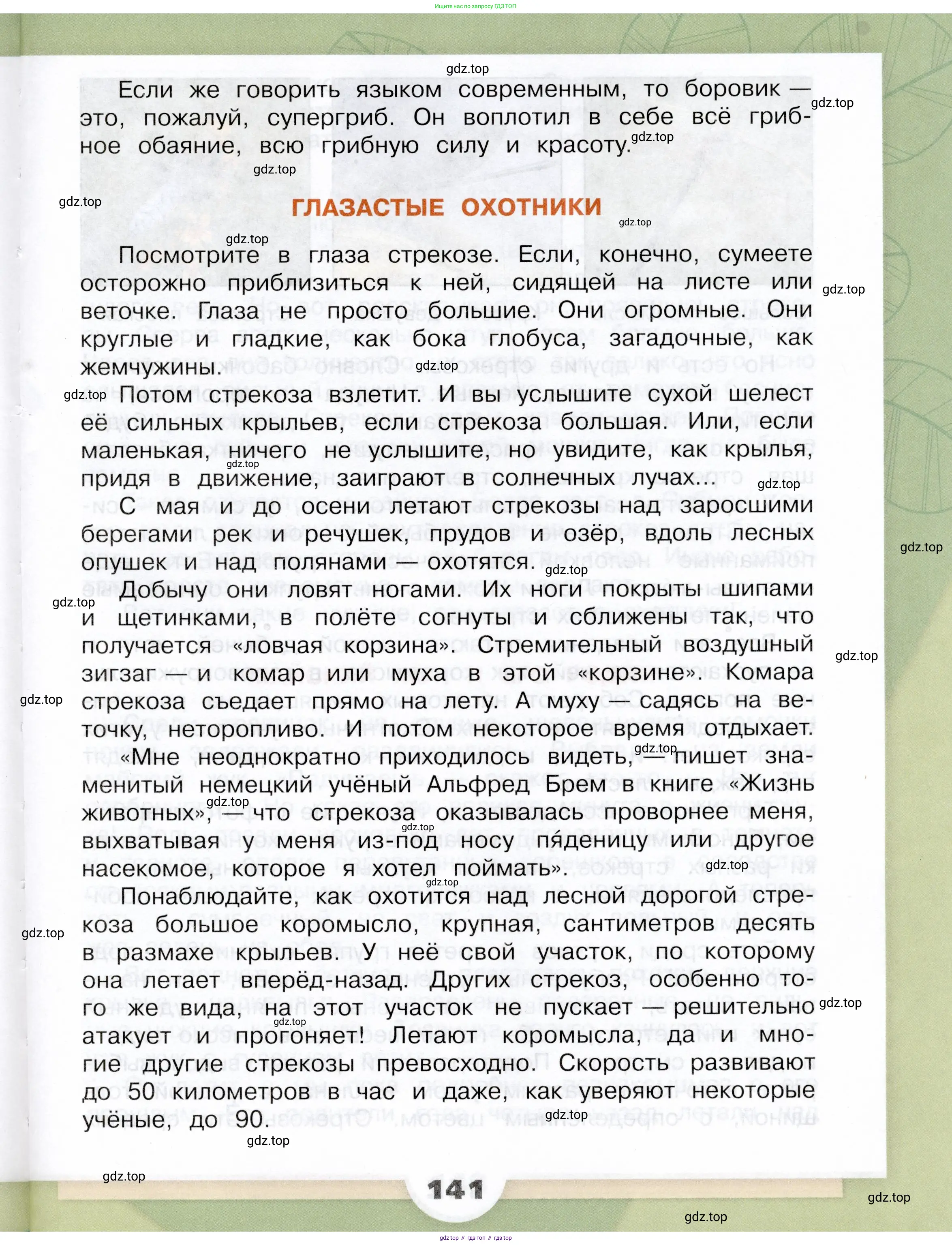 Окружающий мир, 3 класс Учебник, автор: Плешаков Андрей Анатольевич, издательство Просвещение, Москва, 2023, белого цвета, Часть 1, страница 141