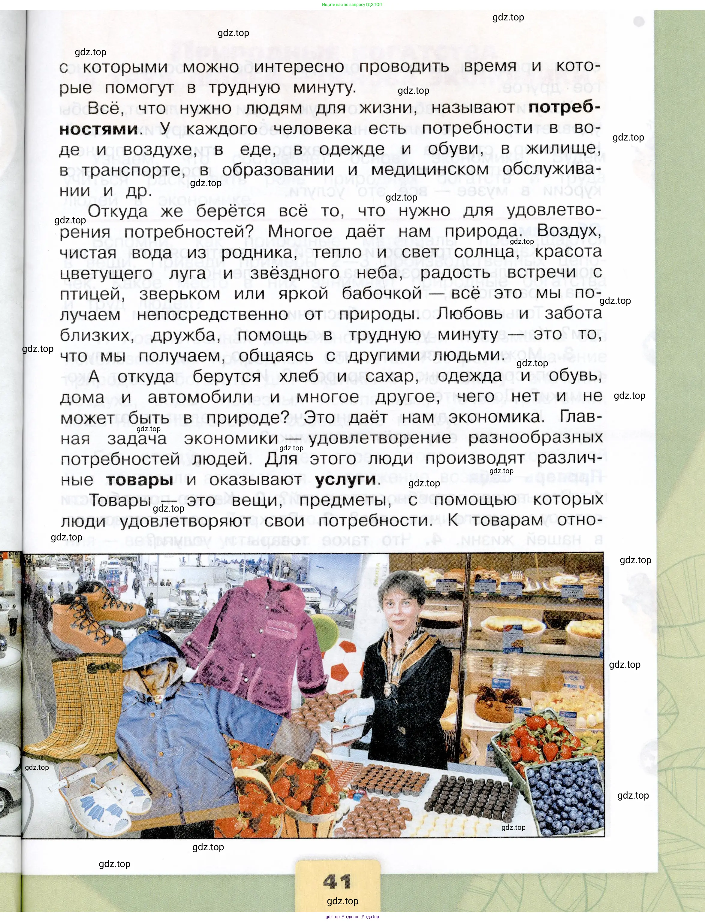Окружающий мир, 3 класс Учебник, автор: Плешаков Андрей Анатольевич, издательство Просвещение, Москва, 2023, белого цвета, страница 41