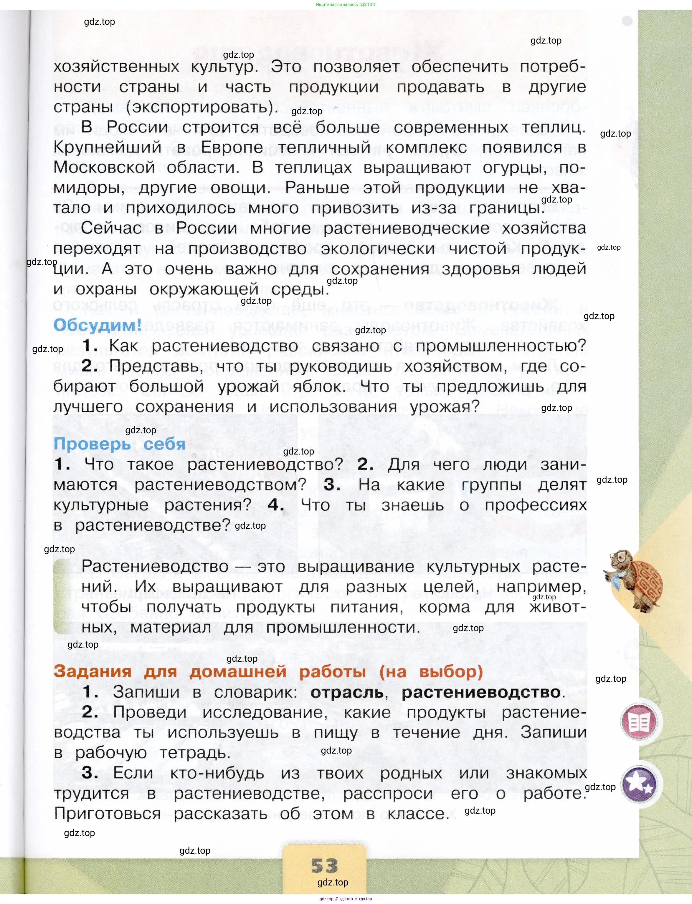 Окружающий мир, 3 класс Учебник, автор: Плешаков Андрей Анатольевич, издательство Просвещение, Москва, 2023, белого цвета, страница 53