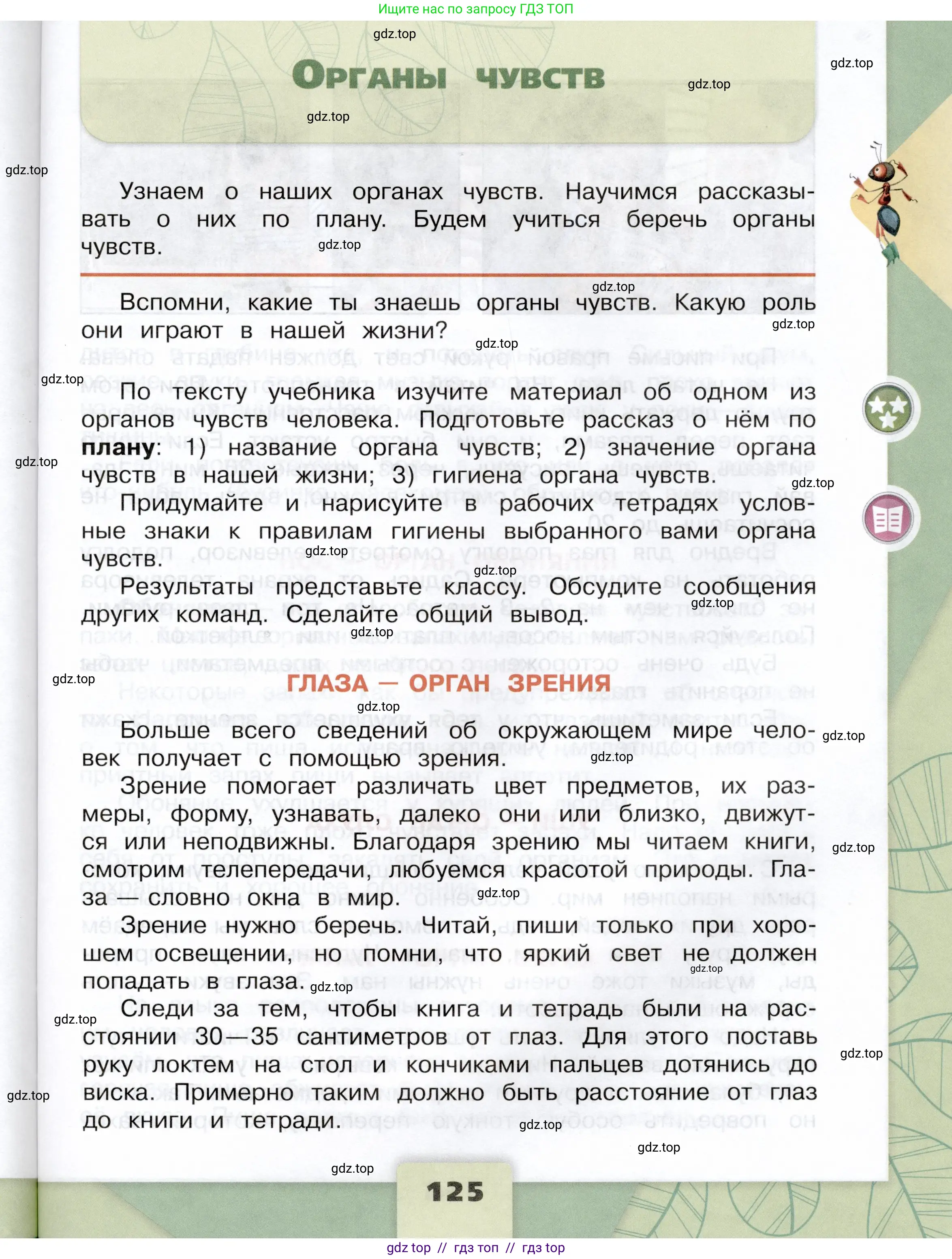 Окружающий мир, 3 класс Учебник, автор: Плешаков Андрей Анатольевич, издательство Просвещение, Москва, 2023, белого цвета, Часть 1, страница 125