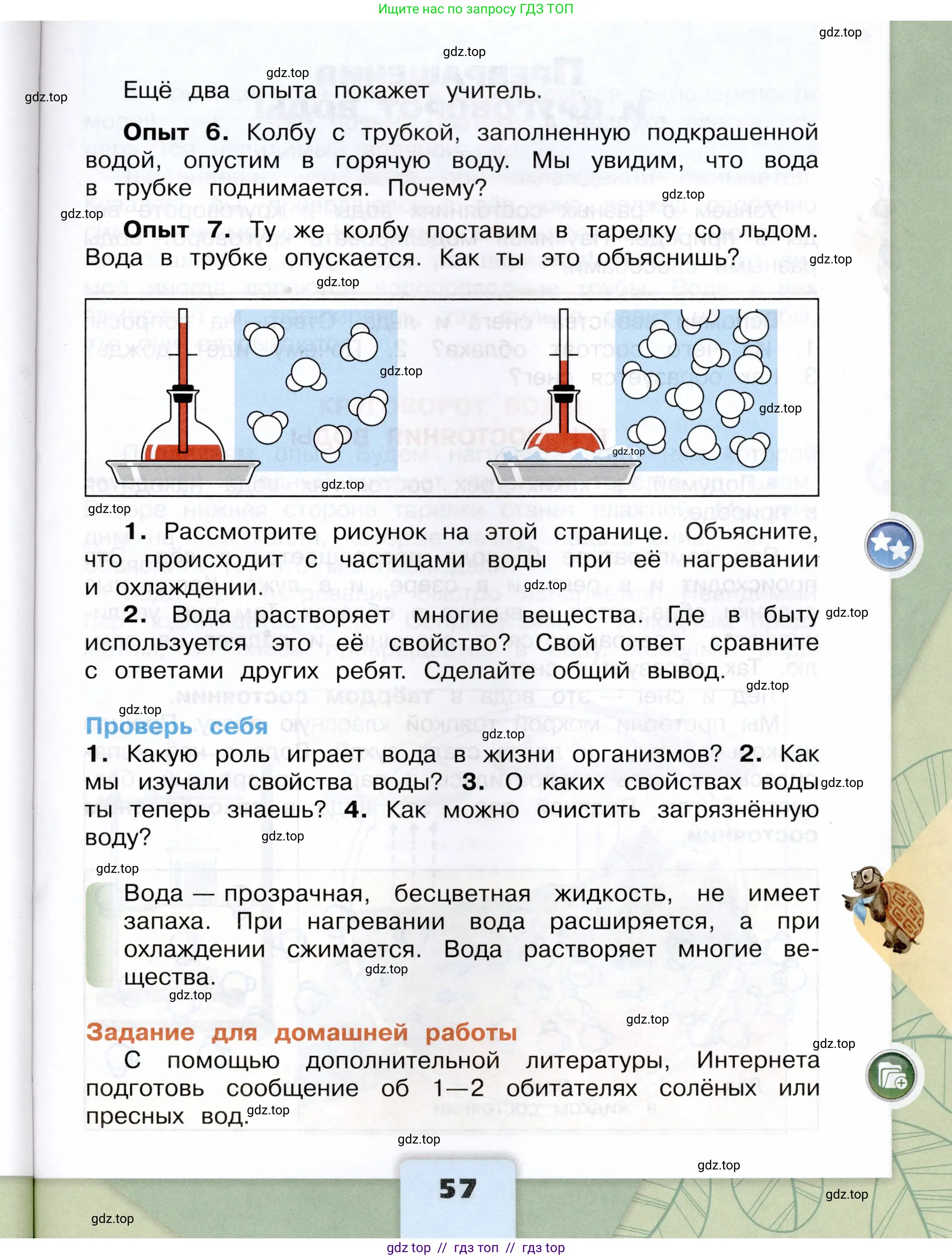 Окружающий мир, 3 класс Учебник, автор: Плешаков Андрей Анатольевич, издательство Просвещение, Москва, 2023, белого цвета, страница 57