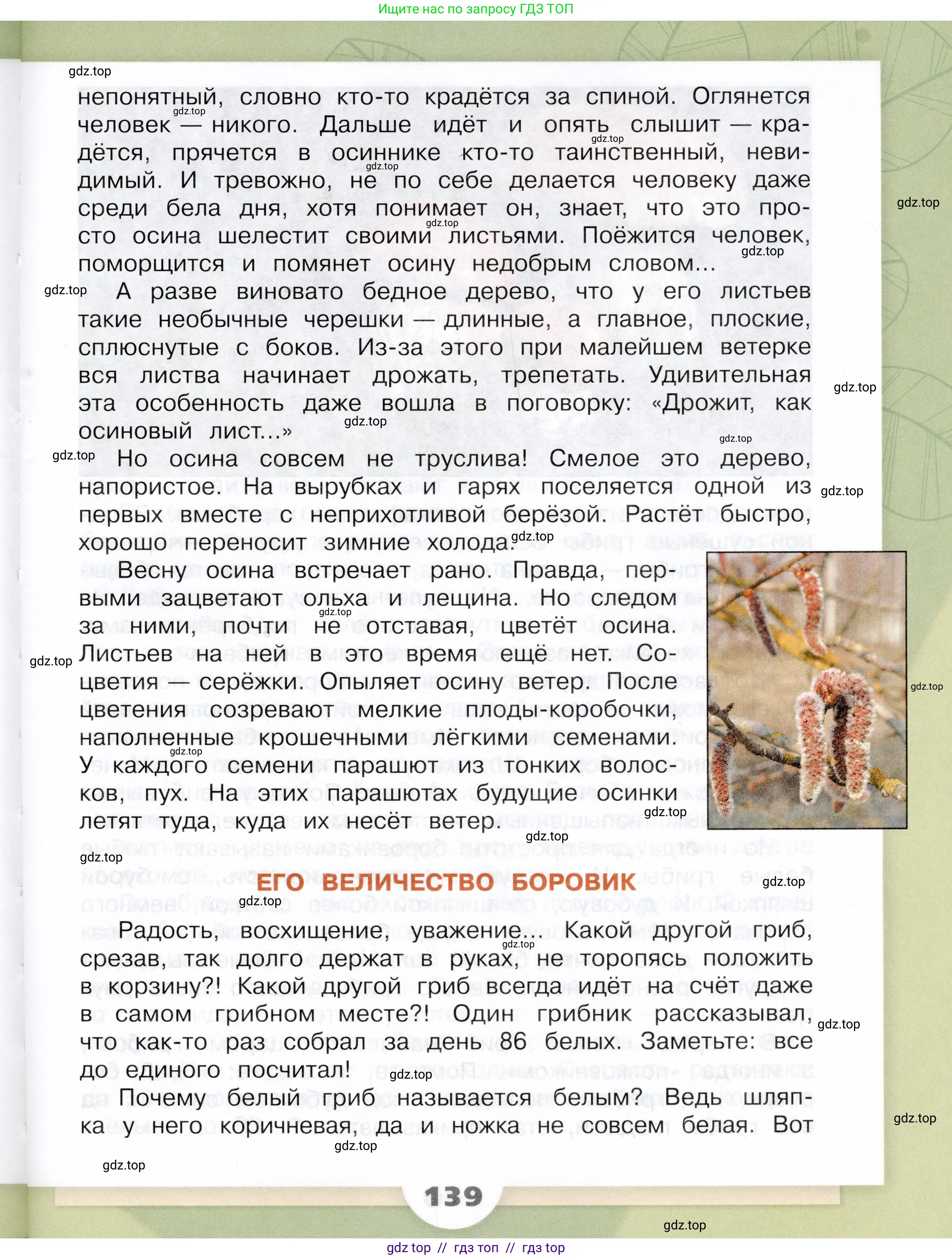 Окружающий мир, 3 класс Учебник, автор: Плешаков Андрей Анатольевич, издательство Просвещение, Москва, 2023, белого цвета, страница 139