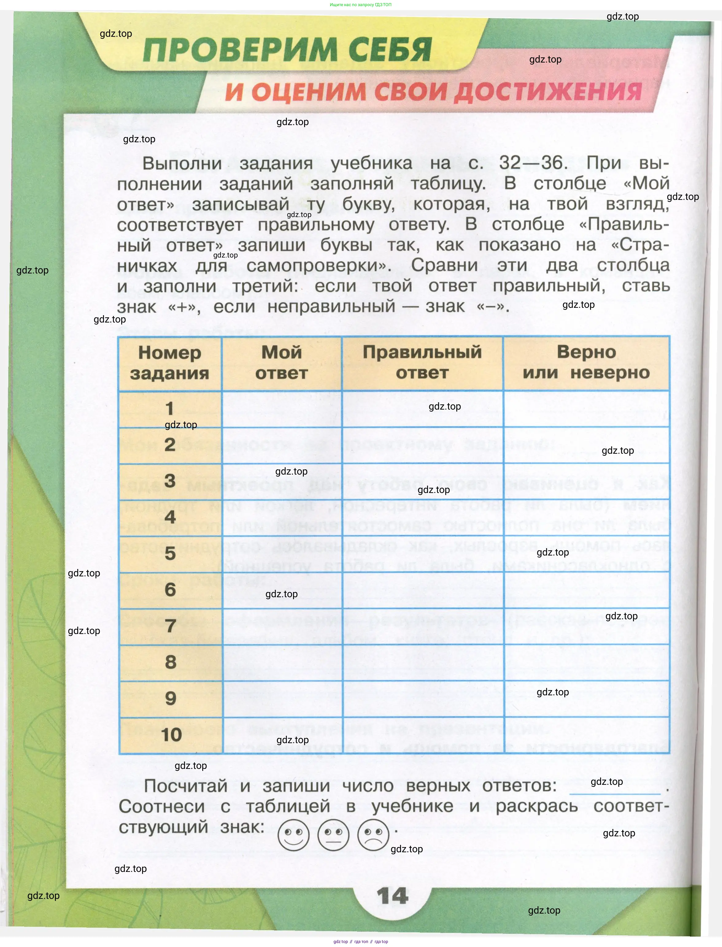 Окружающий мир, 3 класс рабочая тетрадь, автор: Плешаков Андрей Анатольевич, издательство Просвещение, Москва, 2023, белого цвета, Часть 1, страница 14