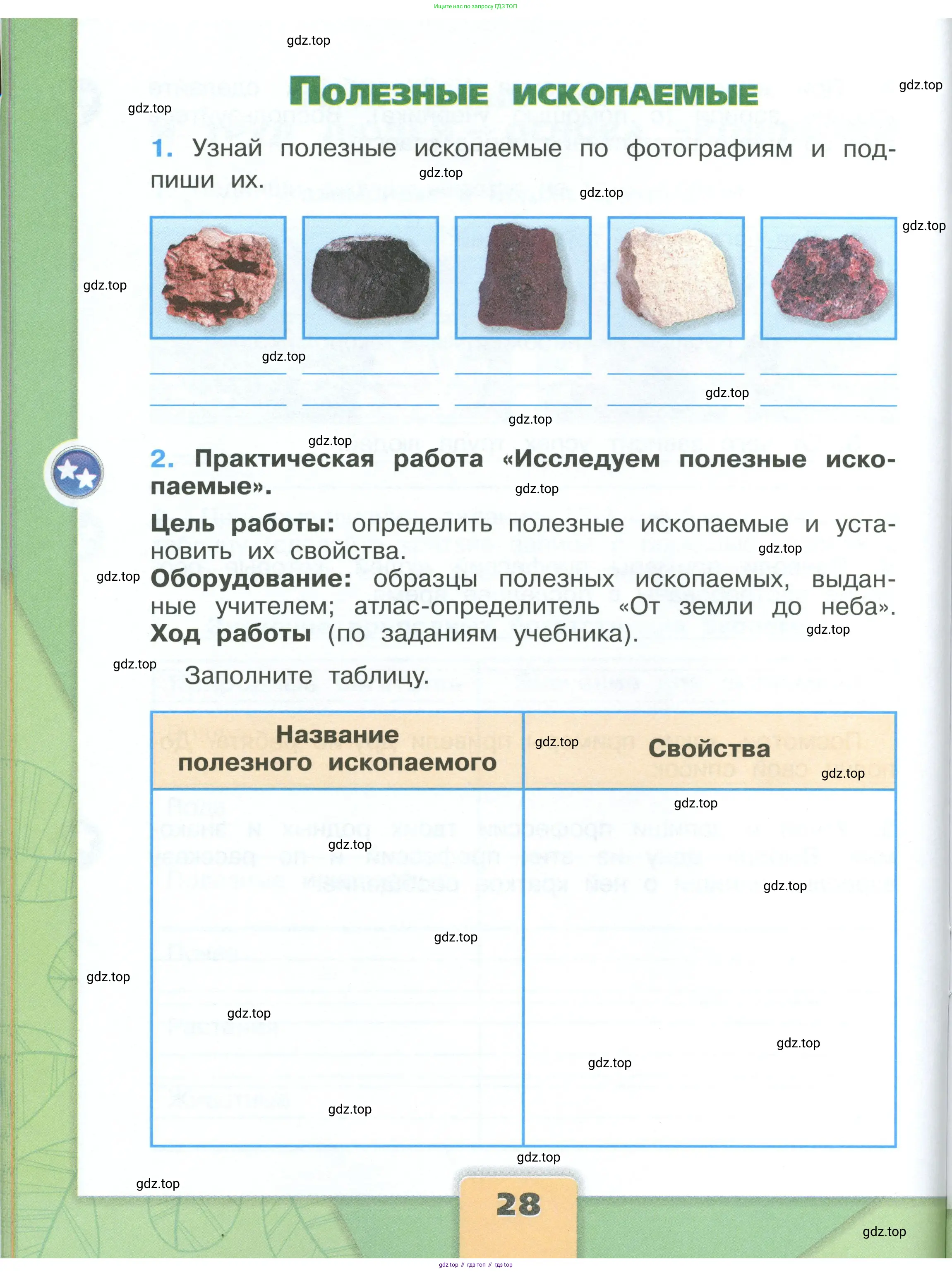 Окружающий мир, 3 класс рабочая тетрадь, автор: Плешаков Андрей Анатольевич, издательство Просвещение, Москва, 2023, белого цвета, Часть 1, страница 28