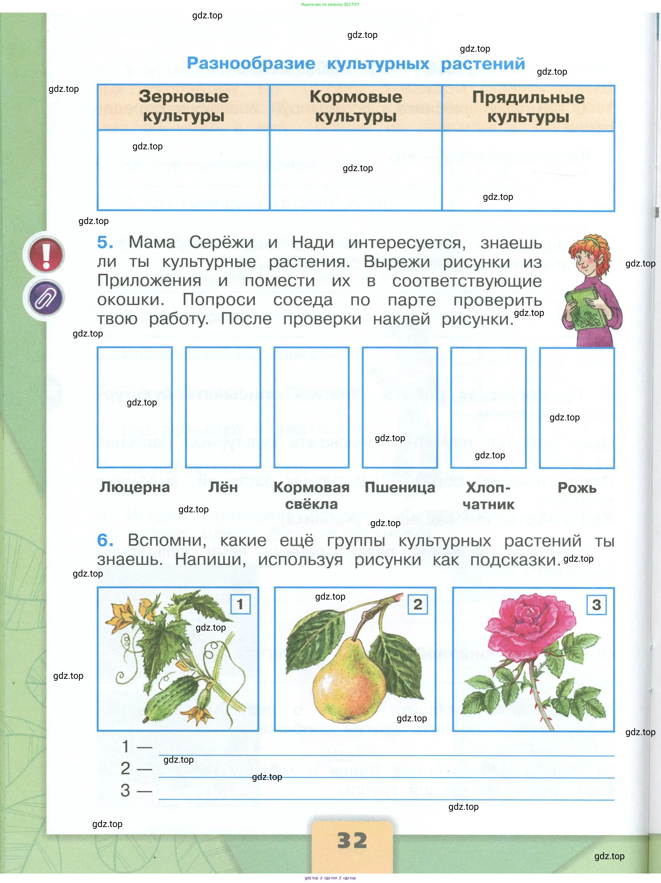 Окружающий мир, 3 класс рабочая тетрадь, автор: Плешаков Андрей Анатольевич, издательство Просвещение, Москва, 2023, белого цвета, страница 32