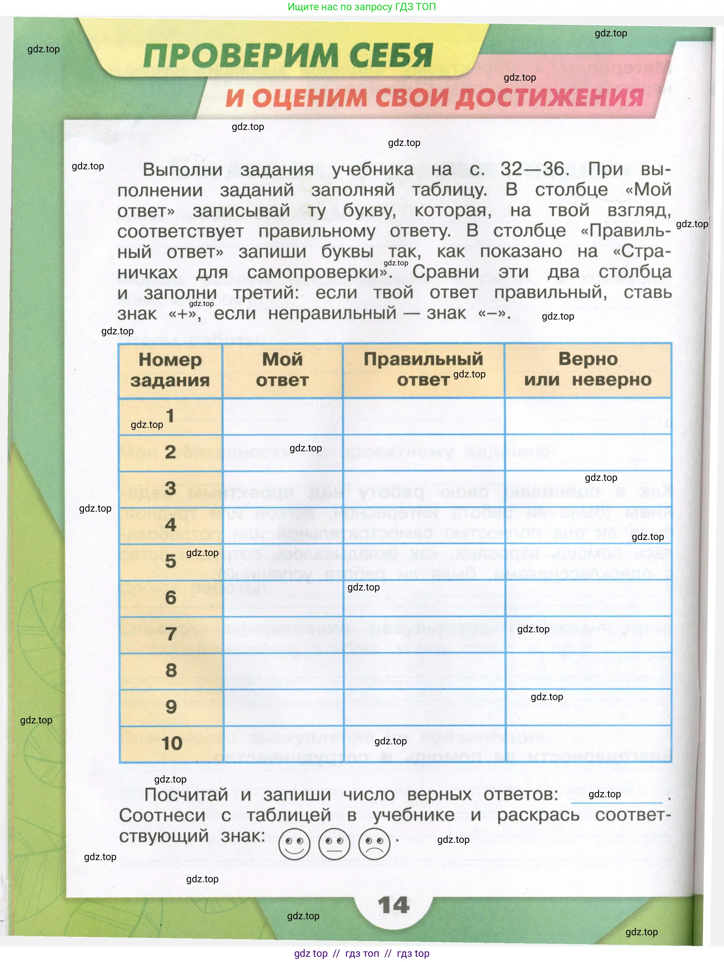 Окружающий мир, 3 класс рабочая тетрадь, автор: Плешаков Андрей Анатольевич, издательство Просвещение, Москва, 2023, белого цвета, Часть 1, страница 14