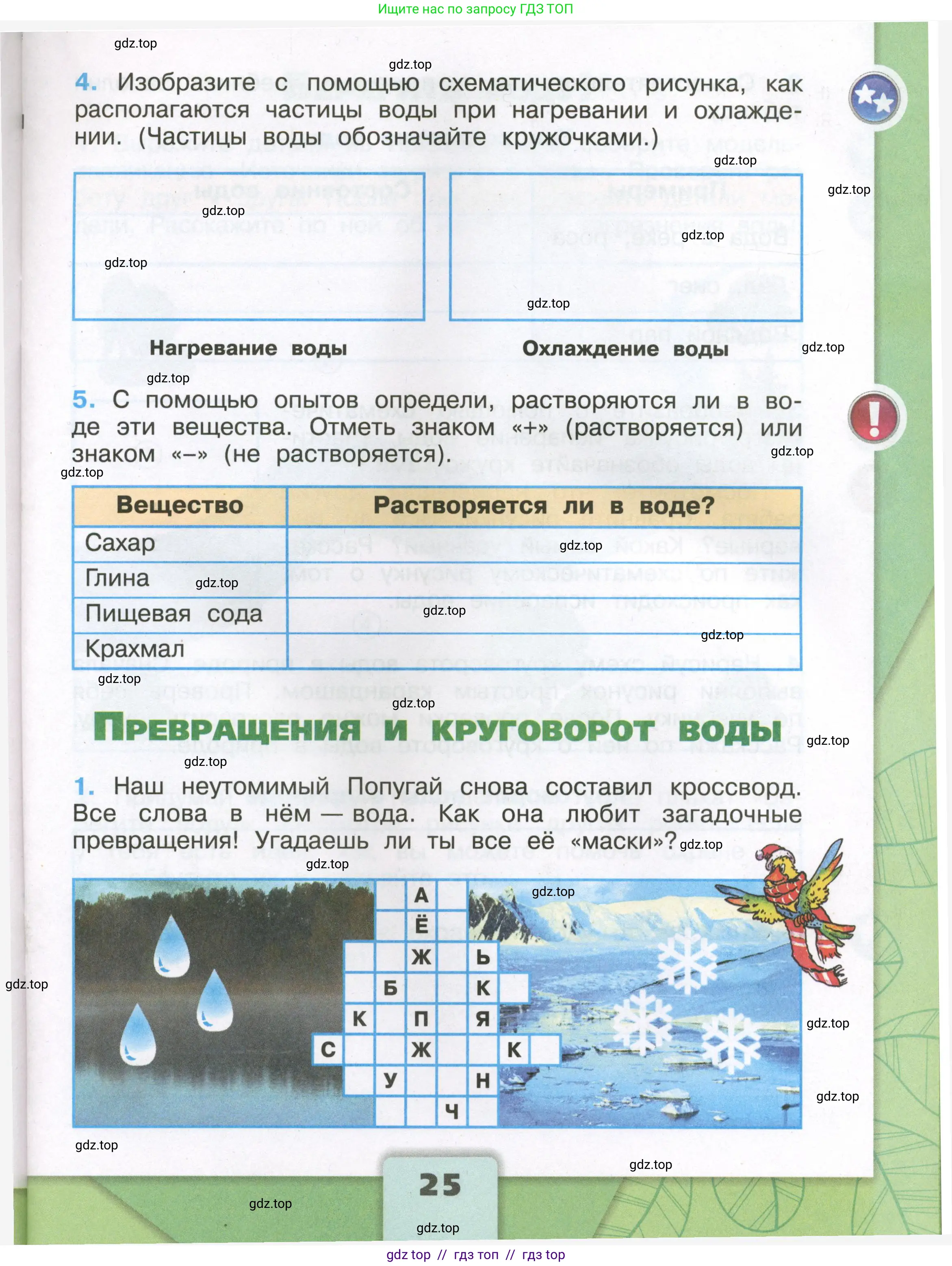Окружающий мир, 3 класс рабочая тетрадь, автор: Плешаков Андрей Анатольевич, издательство Просвещение, Москва, 2023, белого цвета, Часть 1, страница 25