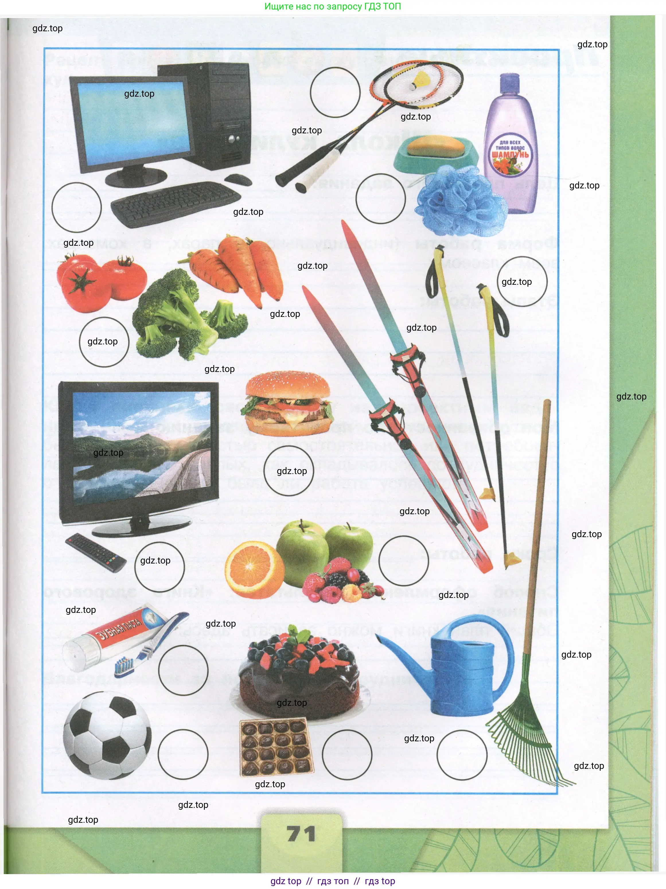 Окружающий мир, 3 класс рабочая тетрадь, автор: Плешаков Андрей Анатольевич, издательство Просвещение, Москва, 2023, белого цвета, страница 71