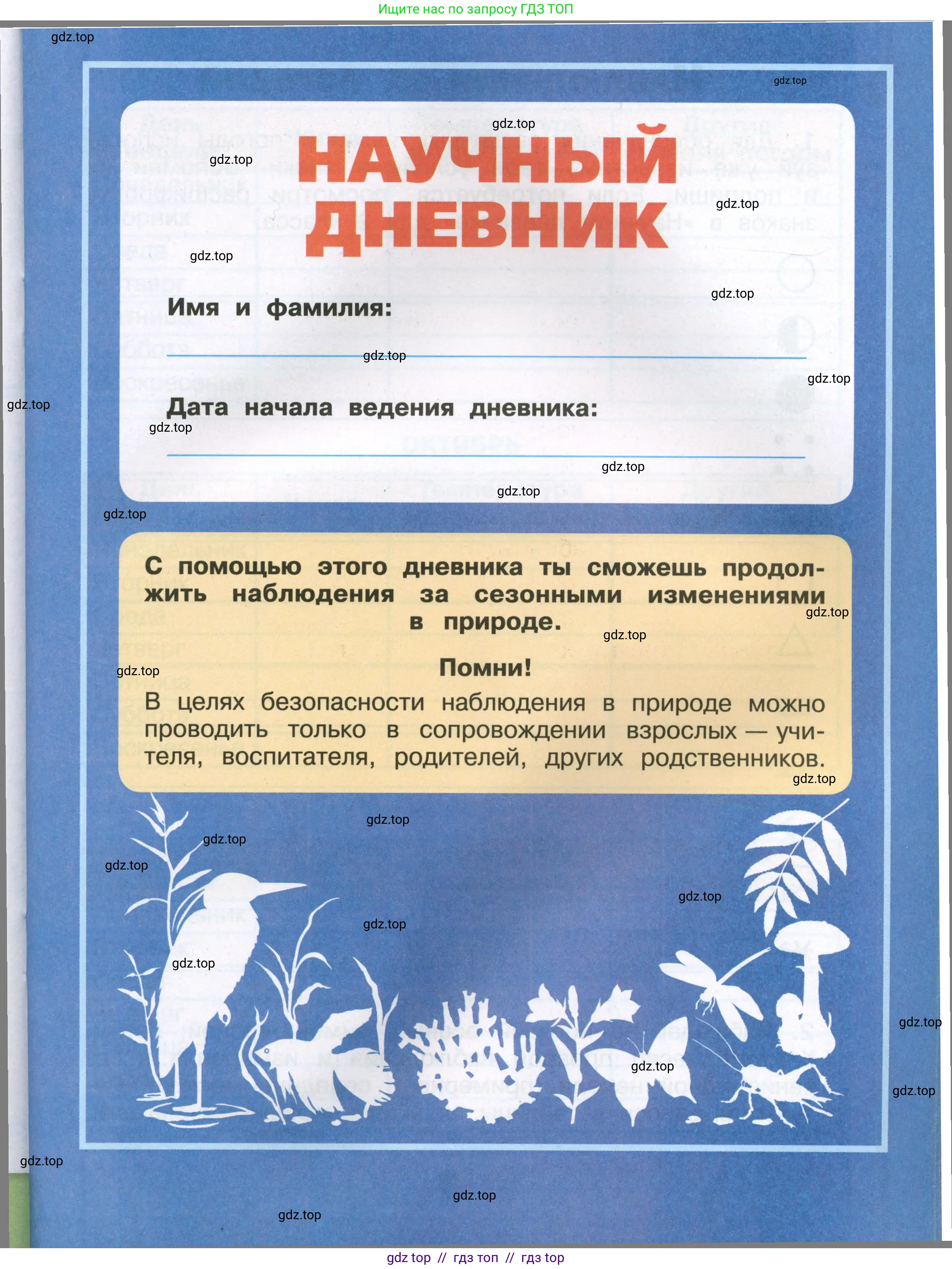 Окружающий мир, 3 класс рабочая тетрадь, автор: Плешаков Андрей Анатольевич, издательство Просвещение, Москва, 2023, белого цвета, страница 1