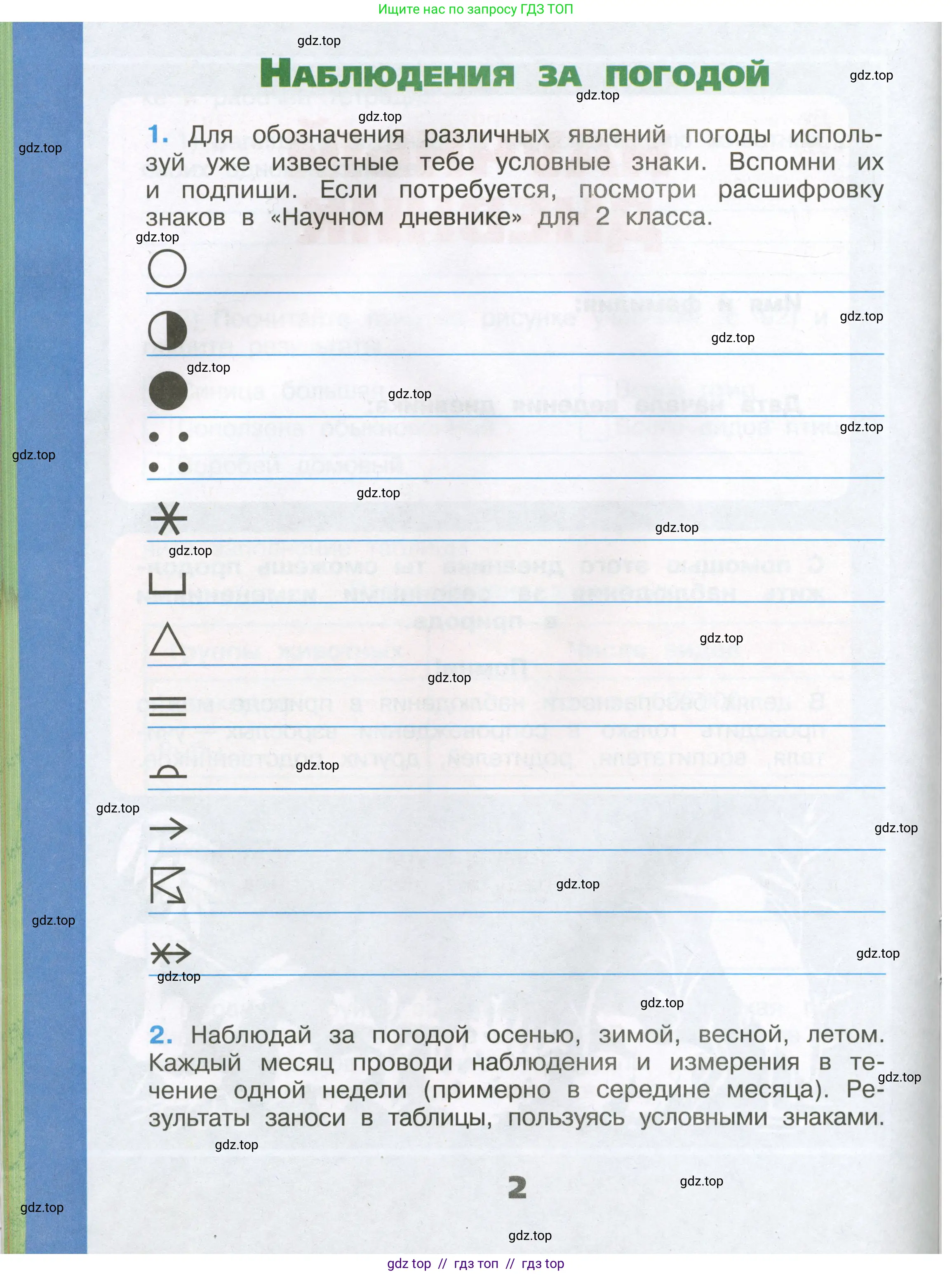 Окружающий мир, 3 класс рабочая тетрадь, автор: Плешаков Андрей Анатольевич, издательство Просвещение, Москва, 2023, белого цвета, страница 2