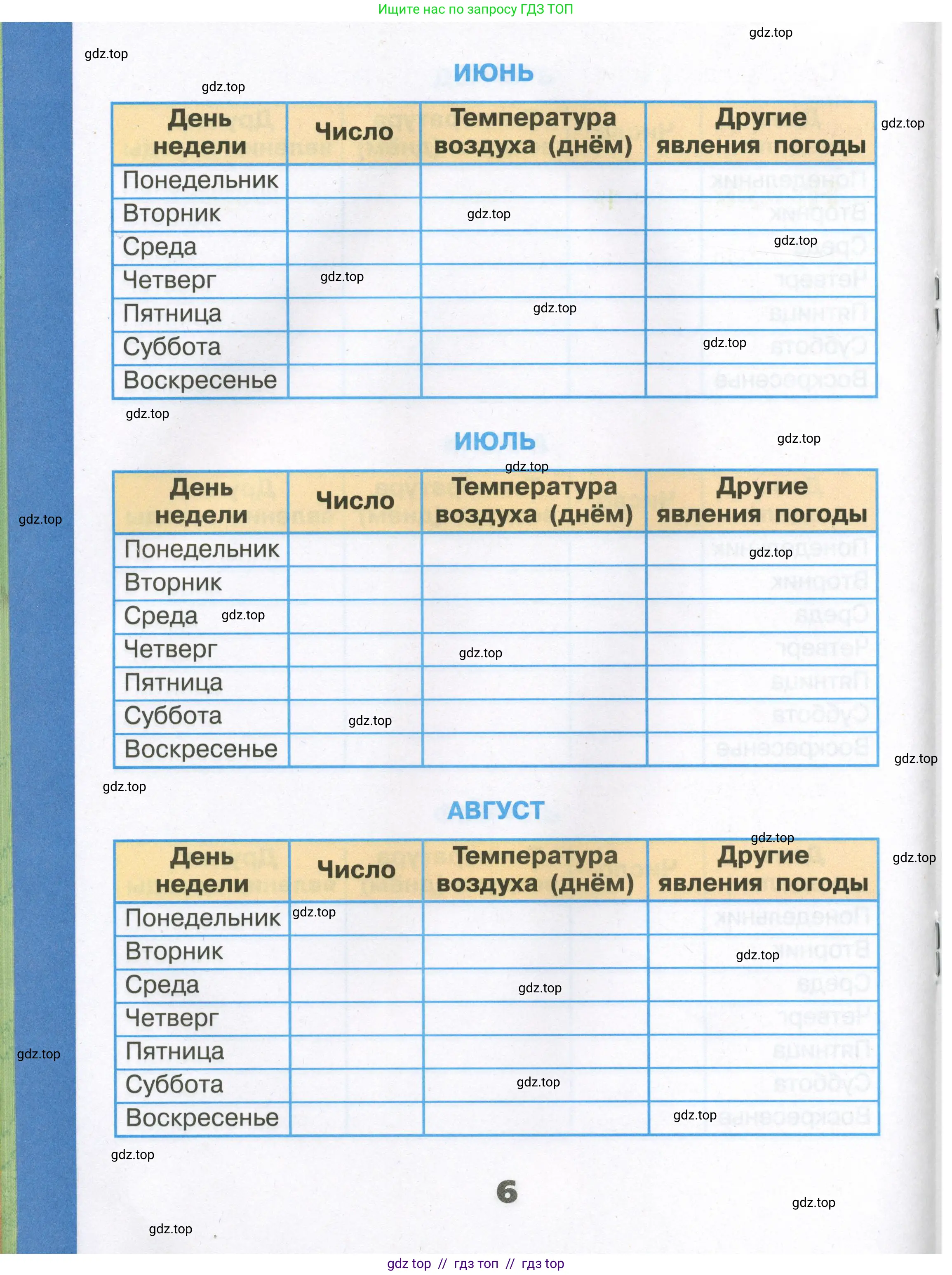 Окружающий мир, 3 класс рабочая тетрадь, автор: Плешаков Андрей Анатольевич, издательство Просвещение, Москва, 2023, белого цвета, страница 6