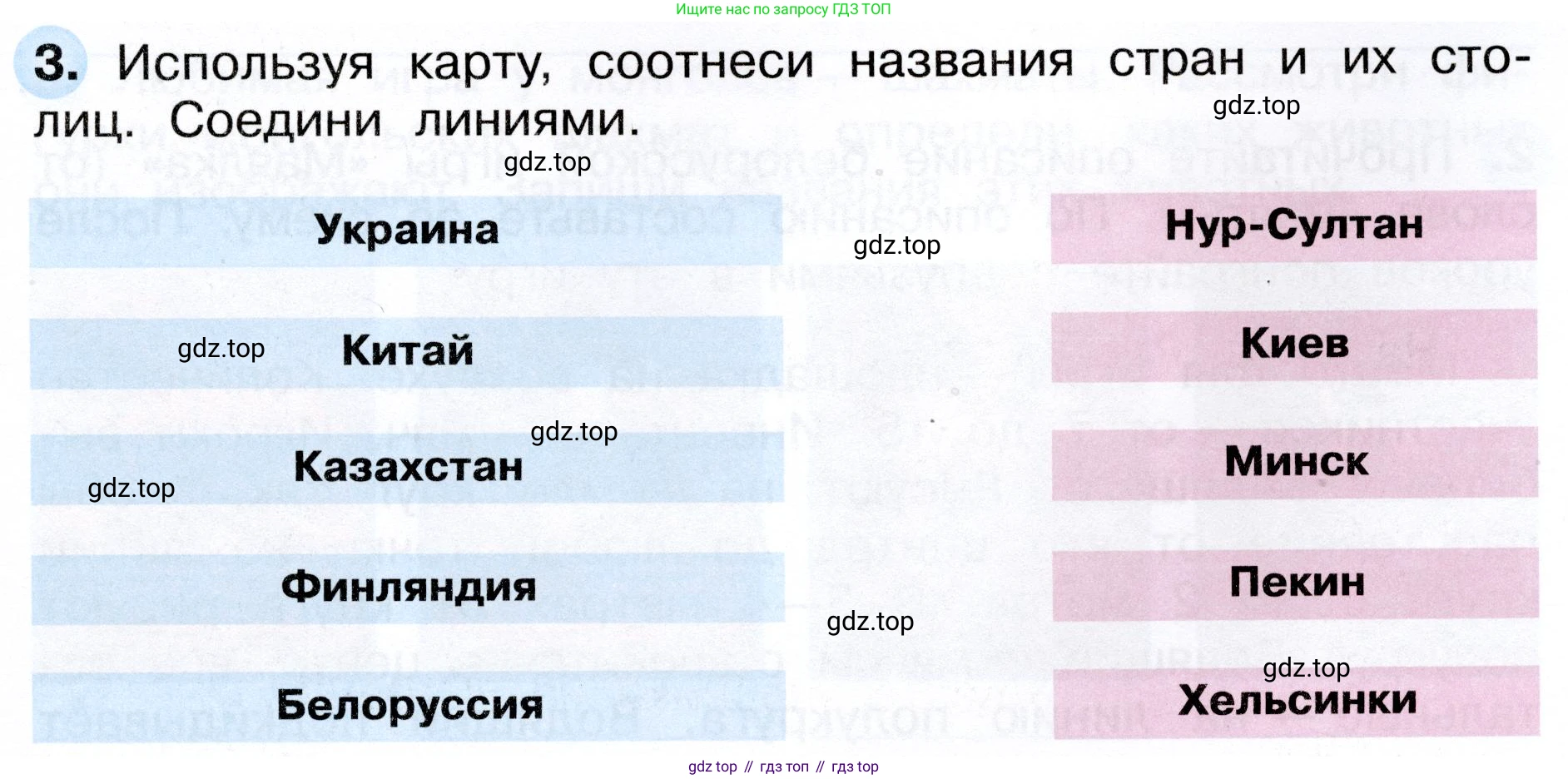 ГДЗ Окружающий мир, 4 класс рабочая тетрадь, авторы: Плешаков Андрей Анатольевич, Новицкая Марина Юрьевна, издательство Просвещение, Москва, 2019, белого цвета, Часть 1, страница 21, номер 3, Условие