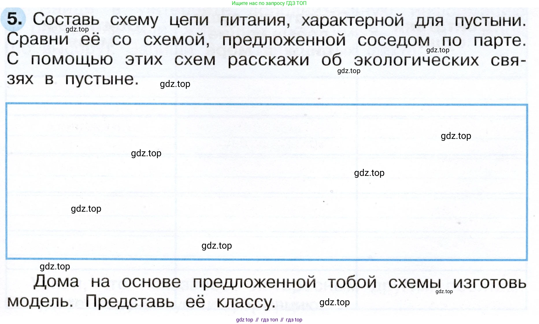 ГДЗ Окружающий мир, 4 класс рабочая тетрадь, авторы: Плешаков Андрей Анатольевич, Новицкая Марина Юрьевна, издательство Просвещение, Москва, 2019, белого цвета, Часть 1, страница 55, номер 5, Условие