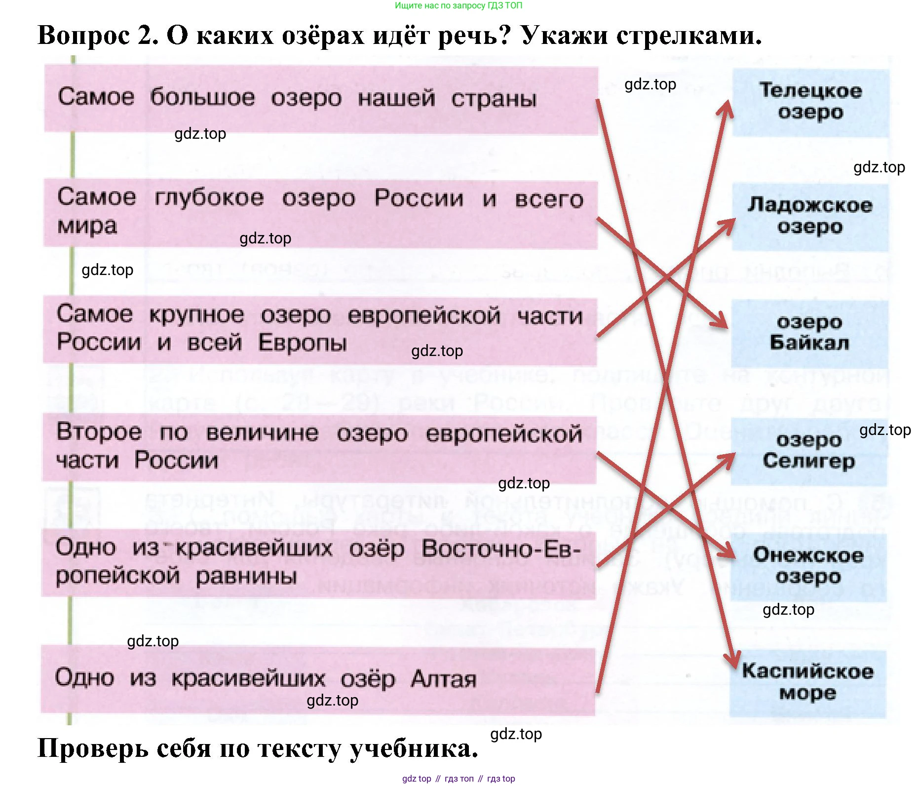 ГДЗ Окружающий мир, 4 класс рабочая тетрадь, авторы: Плешаков Андрей Анатольевич, Новицкая Марина Юрьевна, издательство Просвещение, Москва, 2019, белого цвета, Часть 1, страница 38, номер 2, Решение