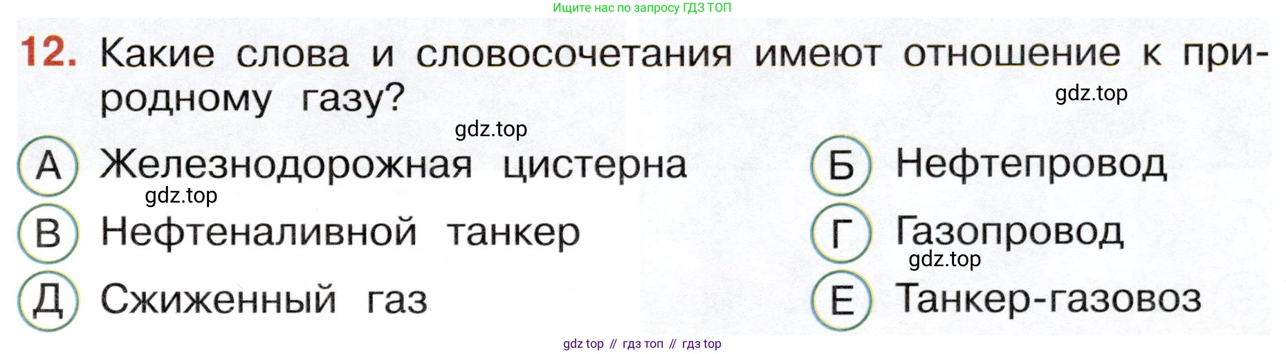 Окружающий мир, 4 класс Тесты, авторы: Плешаков Андрей Анатольевич, Новицкая Марина Юрьевна, Назарова З Д, издательство Просвещение, Москва, 2021, белого цвета, страница 19, номер 12, Условие