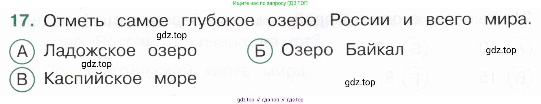 Окружающий мир, 4 класс Тесты, авторы: Плешаков Андрей Анатольевич, Новицкая Марина Юрьевна, Назарова З Д, издательство Просвещение, Москва, 2021, белого цвета, страница 21, номер 17, Условие