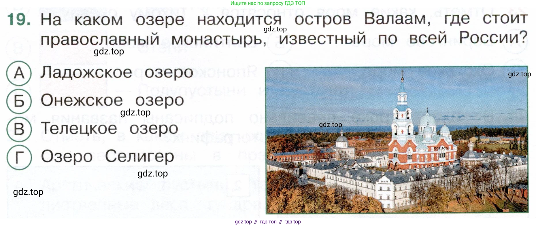 Окружающий мир, 4 класс Тесты, авторы: Плешаков Андрей Анатольевич, Новицкая Марина Юрьевна, Назарова З Д, издательство Просвещение, Москва, 2021, белого цвета, страница 21, номер 19, Условие