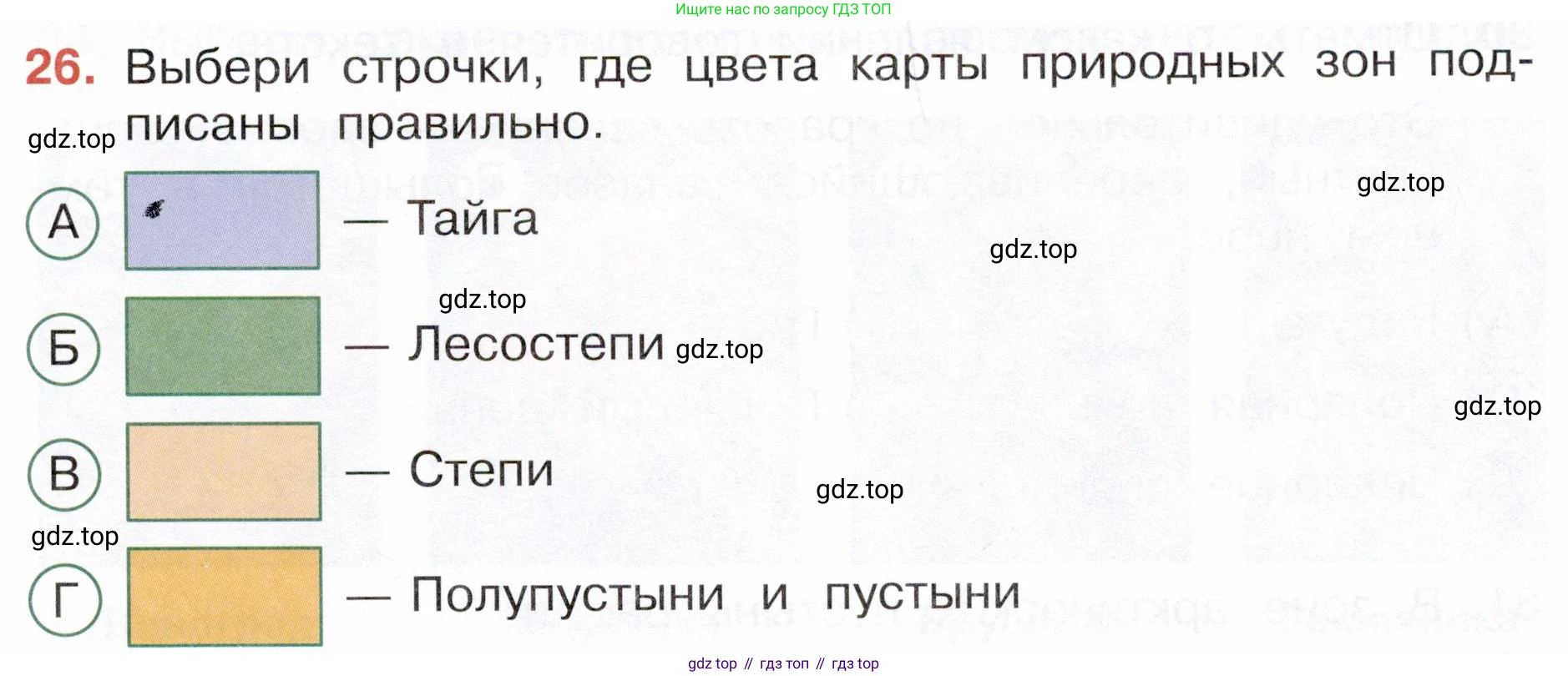 Окружающий мир, 4 класс Тесты, авторы: Плешаков Андрей Анатольевич, Новицкая Марина Юрьевна, Назарова З Д, издательство Просвещение, Москва, 2021, белого цвета, страница 23, номер 26, Условие