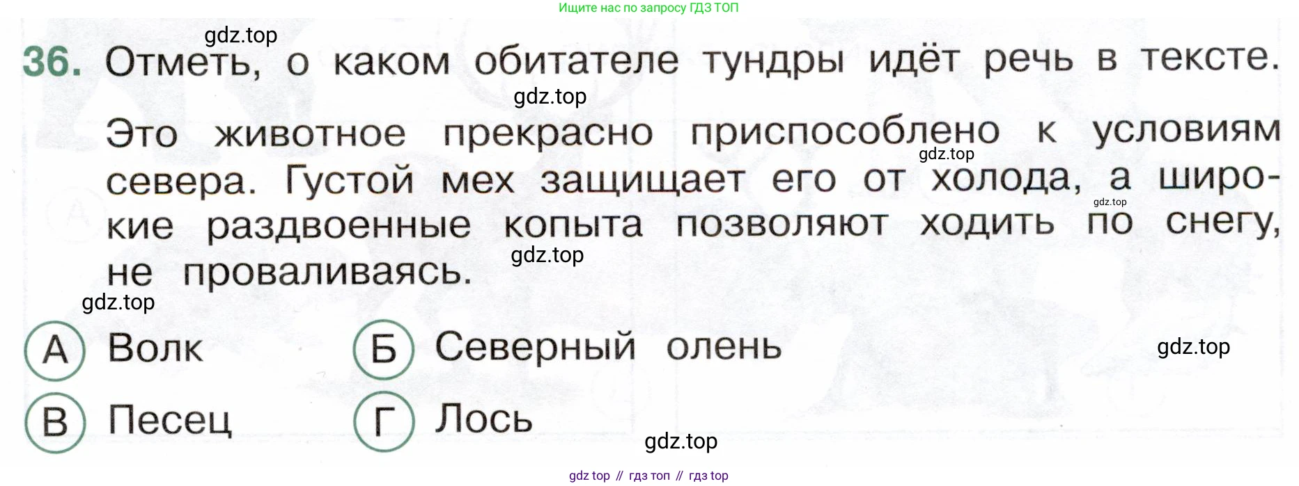 Окружающий мир, 4 класс Тесты, авторы: Плешаков Андрей Анатольевич, Новицкая Марина Юрьевна, Назарова З Д, издательство Просвещение, Москва, 2021, белого цвета, страница 25, номер 36, Условие