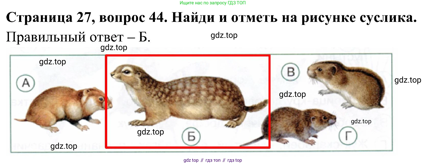 Окружающий мир, 4 класс Тесты, авторы: Плешаков Андрей Анатольевич, Новицкая Марина Юрьевна, Назарова З Д, издательство Просвещение, Москва, 2021, белого цвета, страница 27, номер 44, Решение