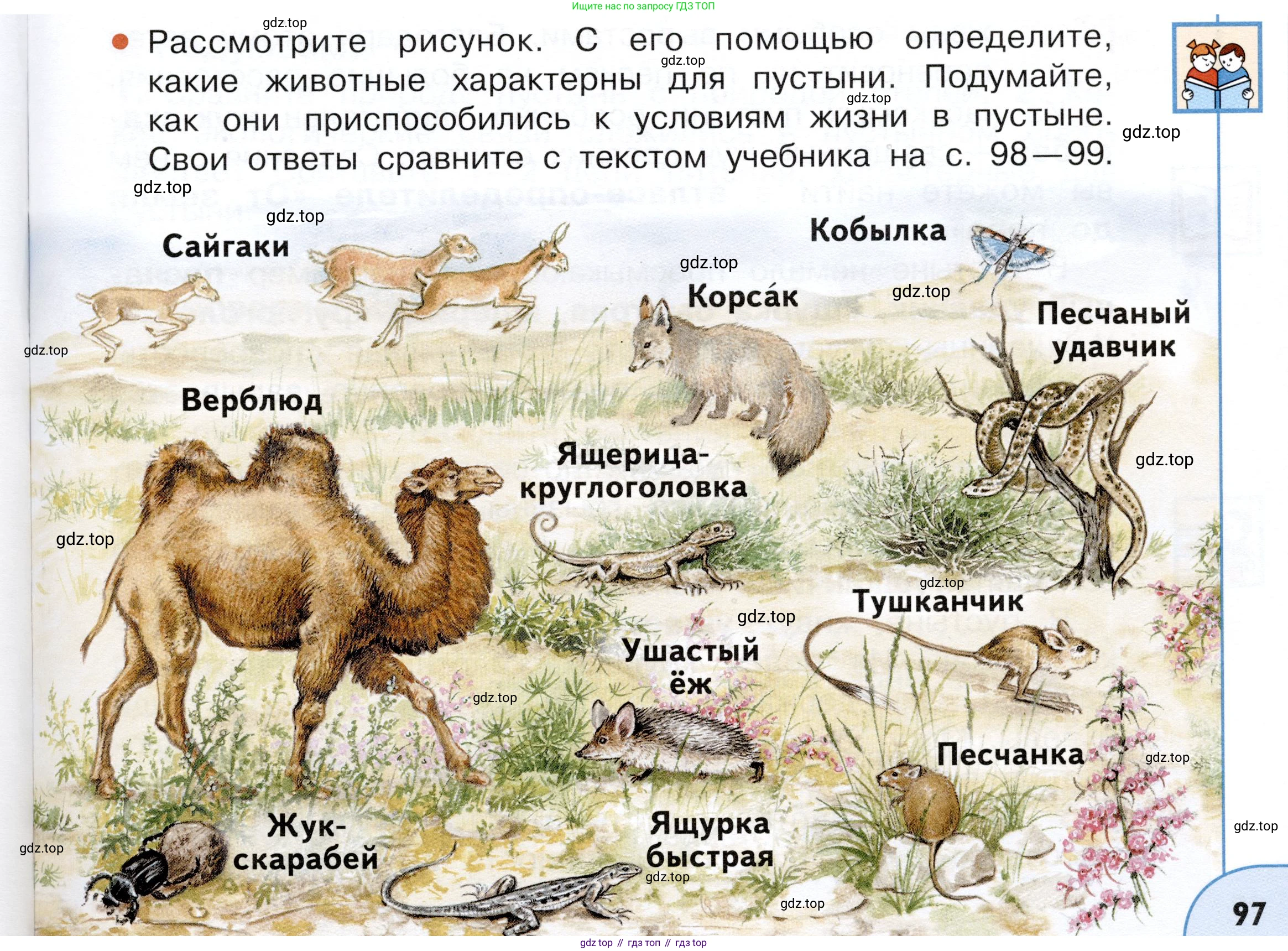 ГДЗ Окружающий мир, 4 класс Учебник, авторы: Плешаков Андрей Анатольевич, Новицкая Марина Юрьевна, издательство Просвещение, Москва, 2019, белого цвета, Часть 1, страница 97, номер 2, Условие