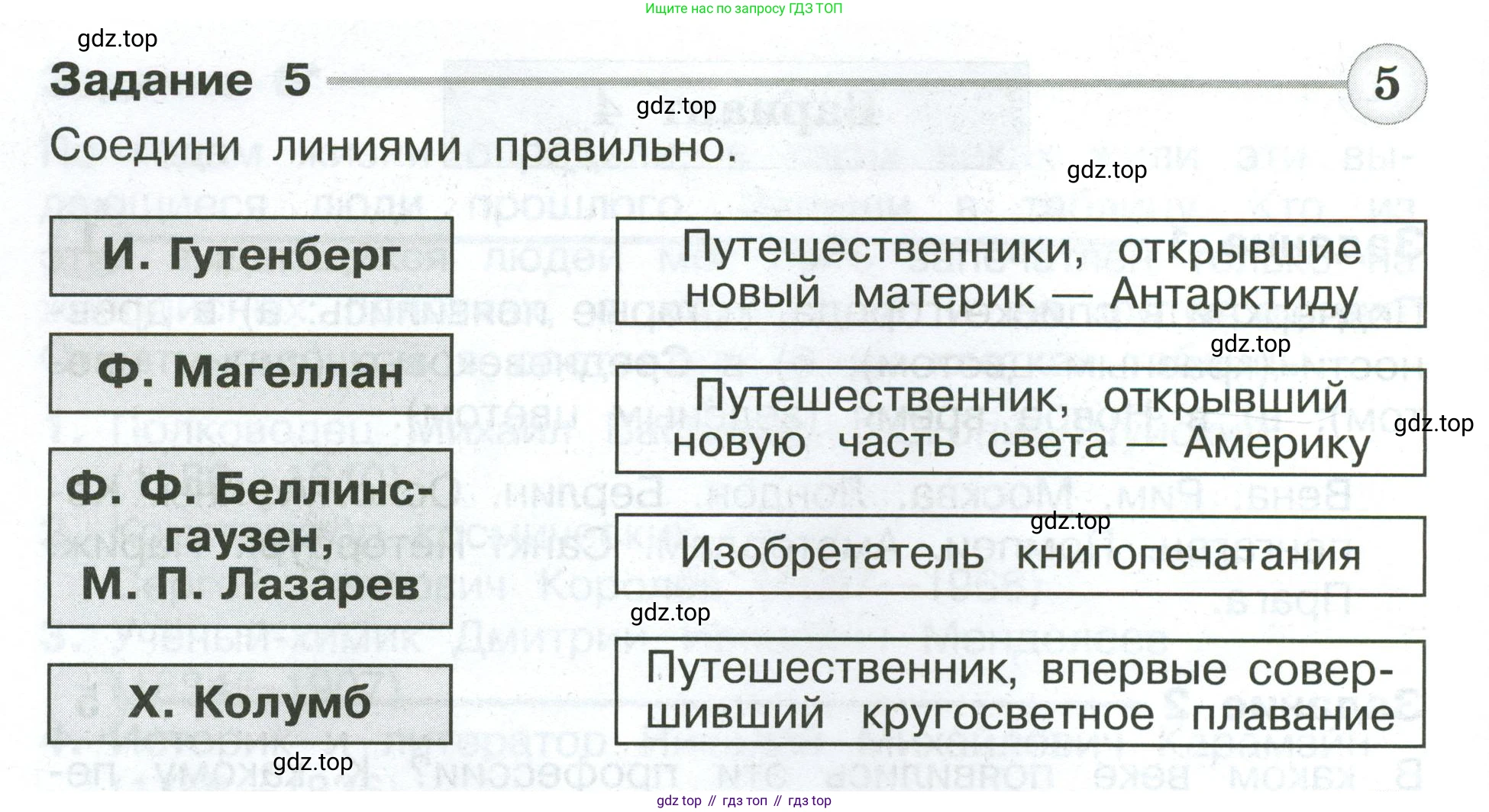ГДЗ Окружающий мир, 4 класс Проверочные работы, авторы: Плешаков Андрей Анатольевич, Крючкова Елена Алексеевна, Плешаков С А, издательство Просвещение, Москва, 2023, белого цвета, страница 56, номер 5, Условие