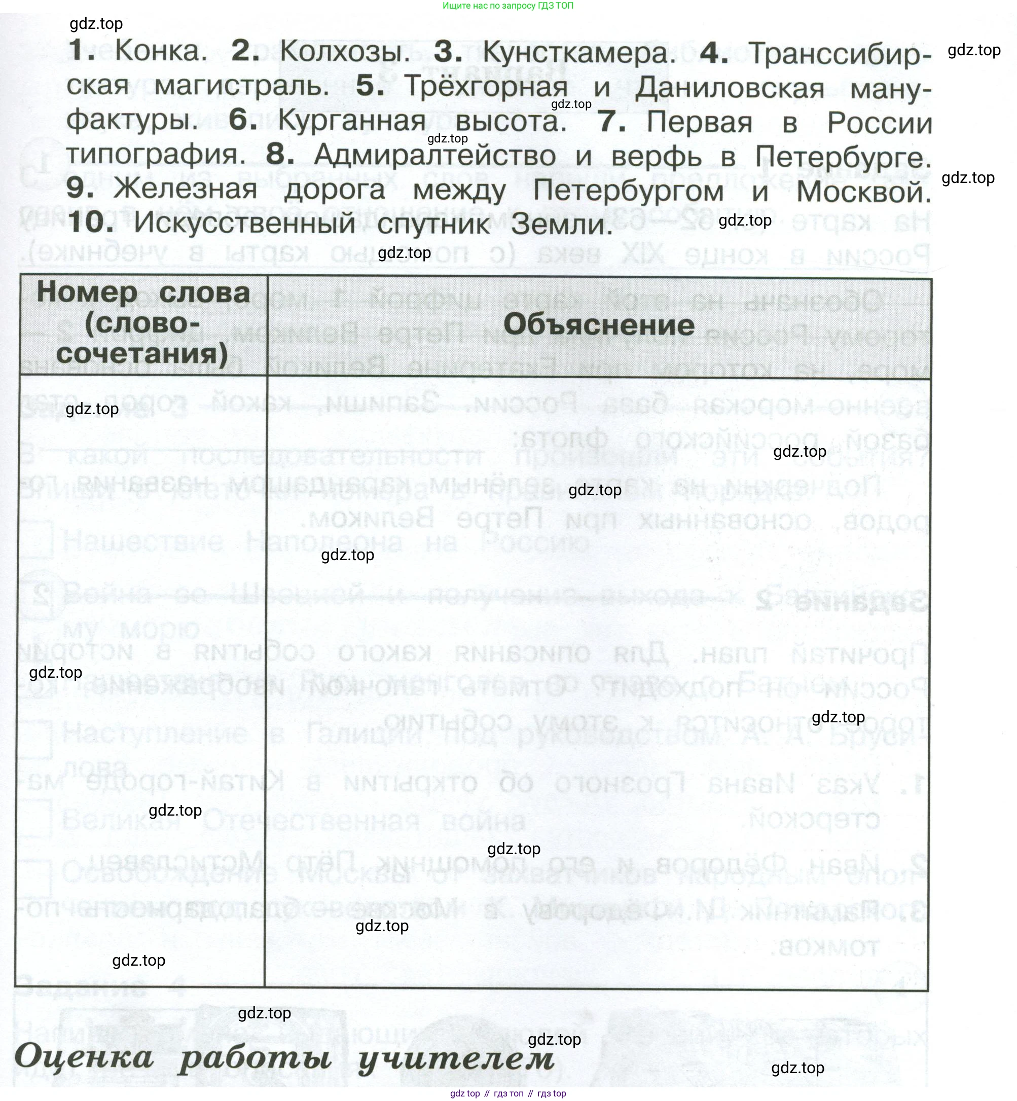 ГДЗ Окружающий мир, 4 класс Проверочные работы, авторы: Плешаков Андрей Анатольевич, Крючкова Елена Алексеевна, Плешаков С А, издательство Просвещение, Москва, 2023, белого цвета, страница 66, номер 6, Условие (продолжение 2)