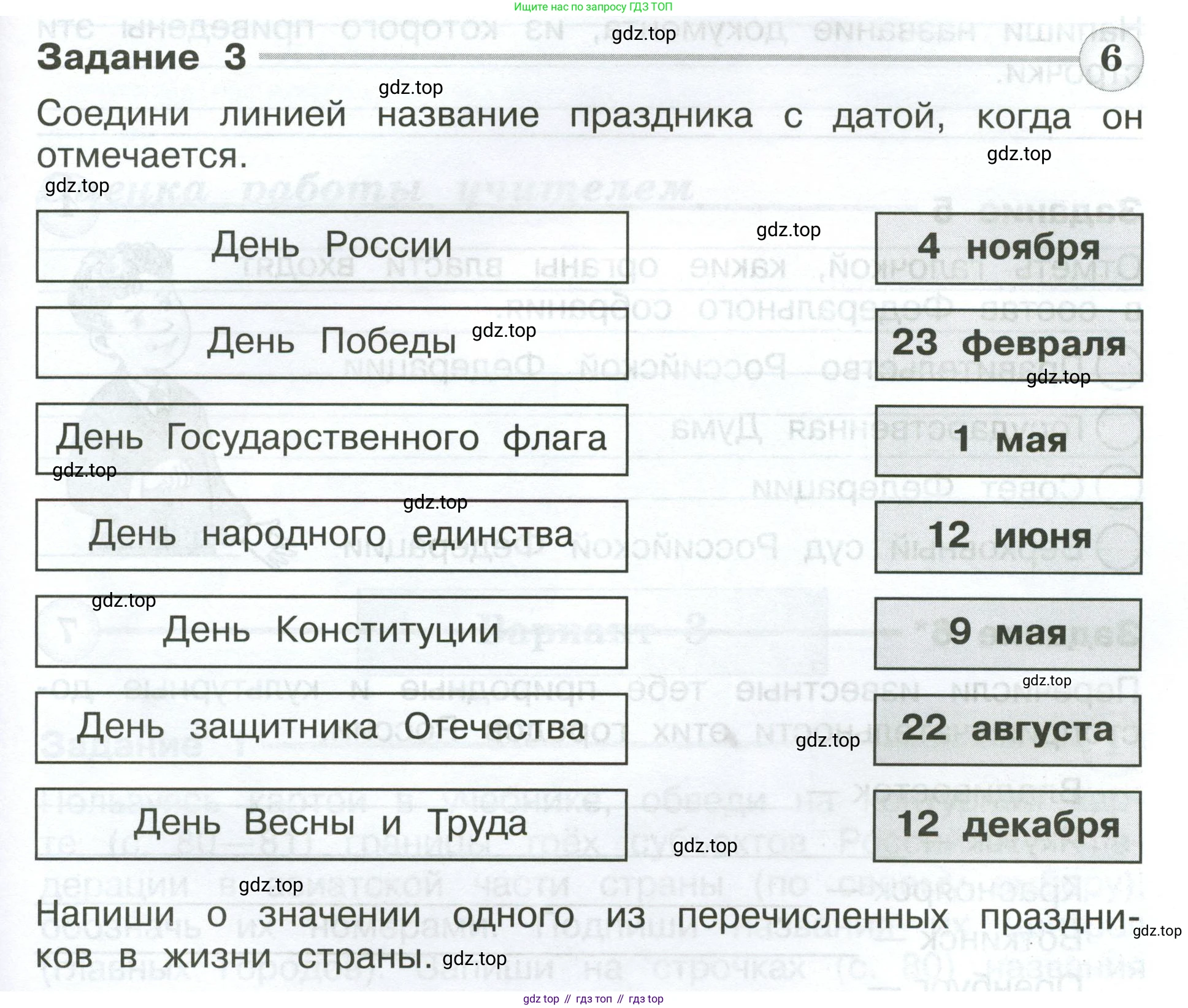 ГДЗ Окружающий мир, 4 класс Проверочные работы, авторы: Плешаков Андрей Анатольевич, Крючкова Елена Алексеевна, Плешаков С А, издательство Просвещение, Москва, 2023, белого цвета, страница 83, номер 3, Условие