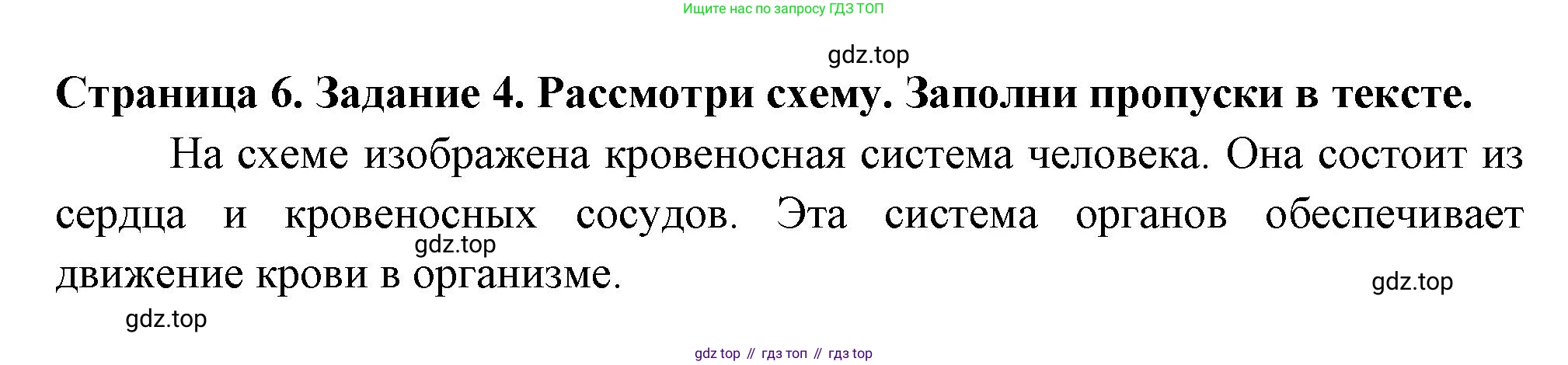ГДЗ Окружающий мир, 4 класс Проверочные работы, авторы: Плешаков Андрей Анатольевич, Крючкова Елена Алексеевна, Плешаков С А, издательство Просвещение, Москва, 2023, белого цвета, страница 6, номер 4, Решение