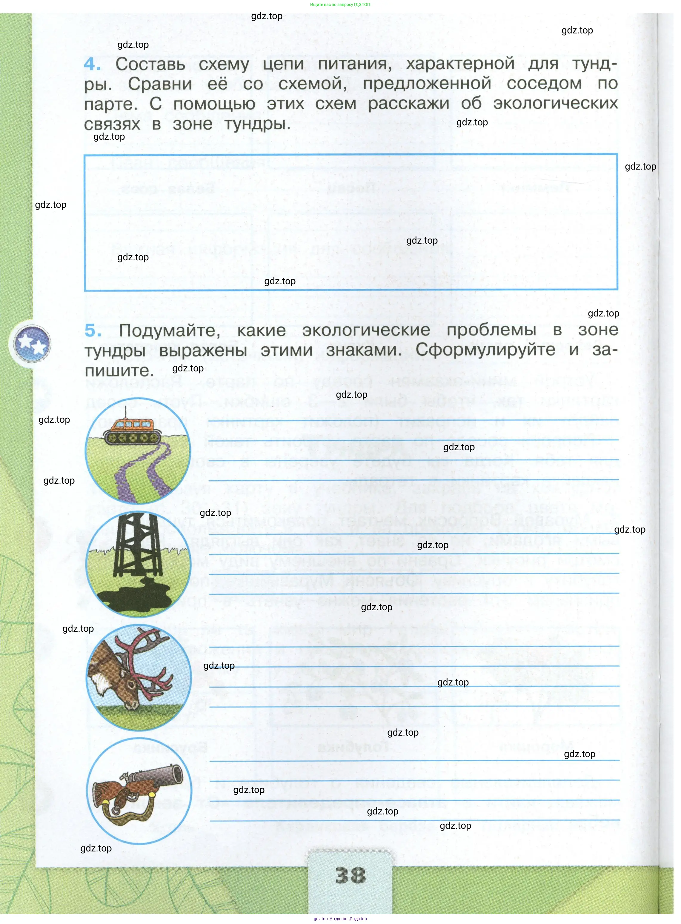 Окружающий мир, 4 класс рабочая тетрадь, авторы: Плешаков Андрей Анатольевич, Крючкова Елена Алексеевна, издательство Просвещение, Москва, 2023, белого цвета, Часть 1, страница 38