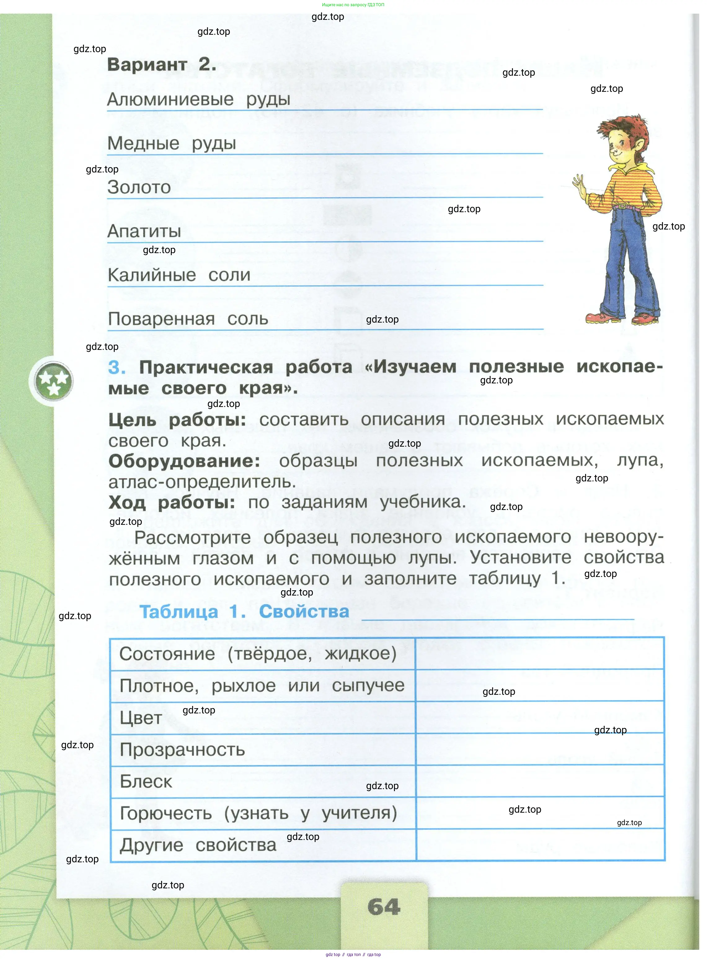 Окружающий мир, 4 класс рабочая тетрадь, авторы: Плешаков Андрей Анатольевич, Крючкова Елена Алексеевна, издательство Просвещение, Москва, 2023, белого цвета, Часть 1, страница 64