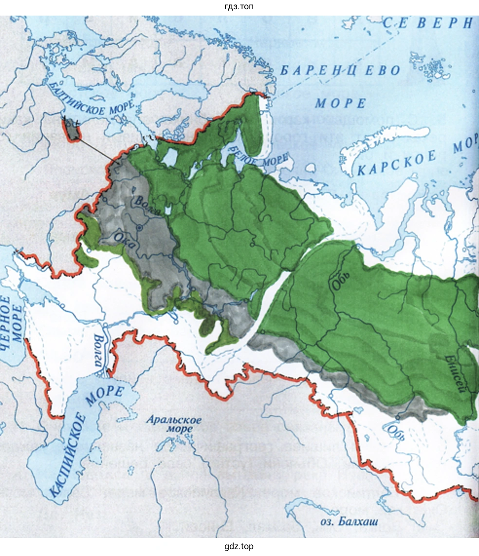 лесные зоны