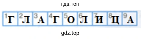 ГЛАГОЛИЦА