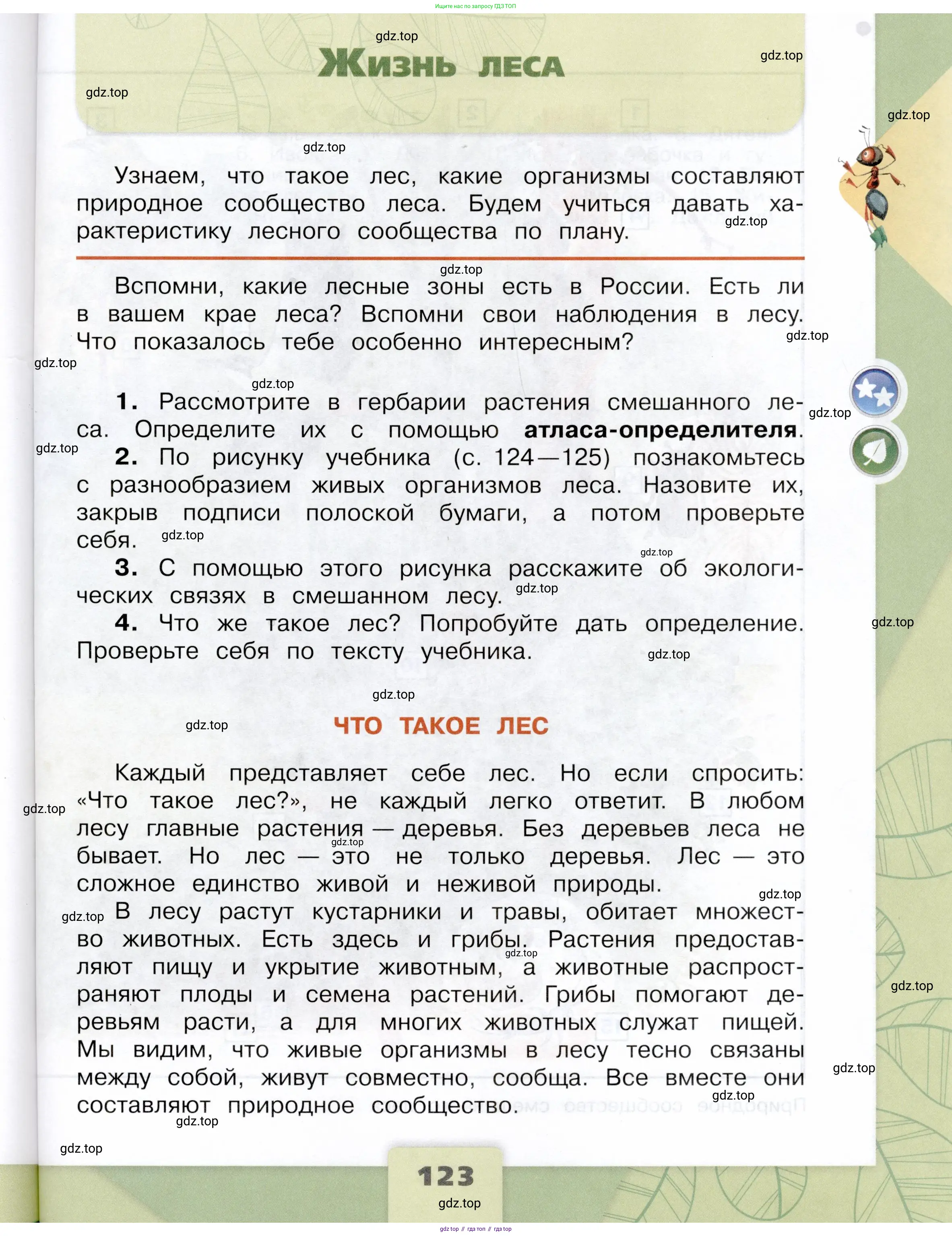 Окружающий мир, 4 класс Учебник, авторы: Плешаков Андрей Анатольевич, Крючкова Елена Алексеевна, издательство Просвещение, Москва, 2023, белого цвета, Часть 1, страница 123