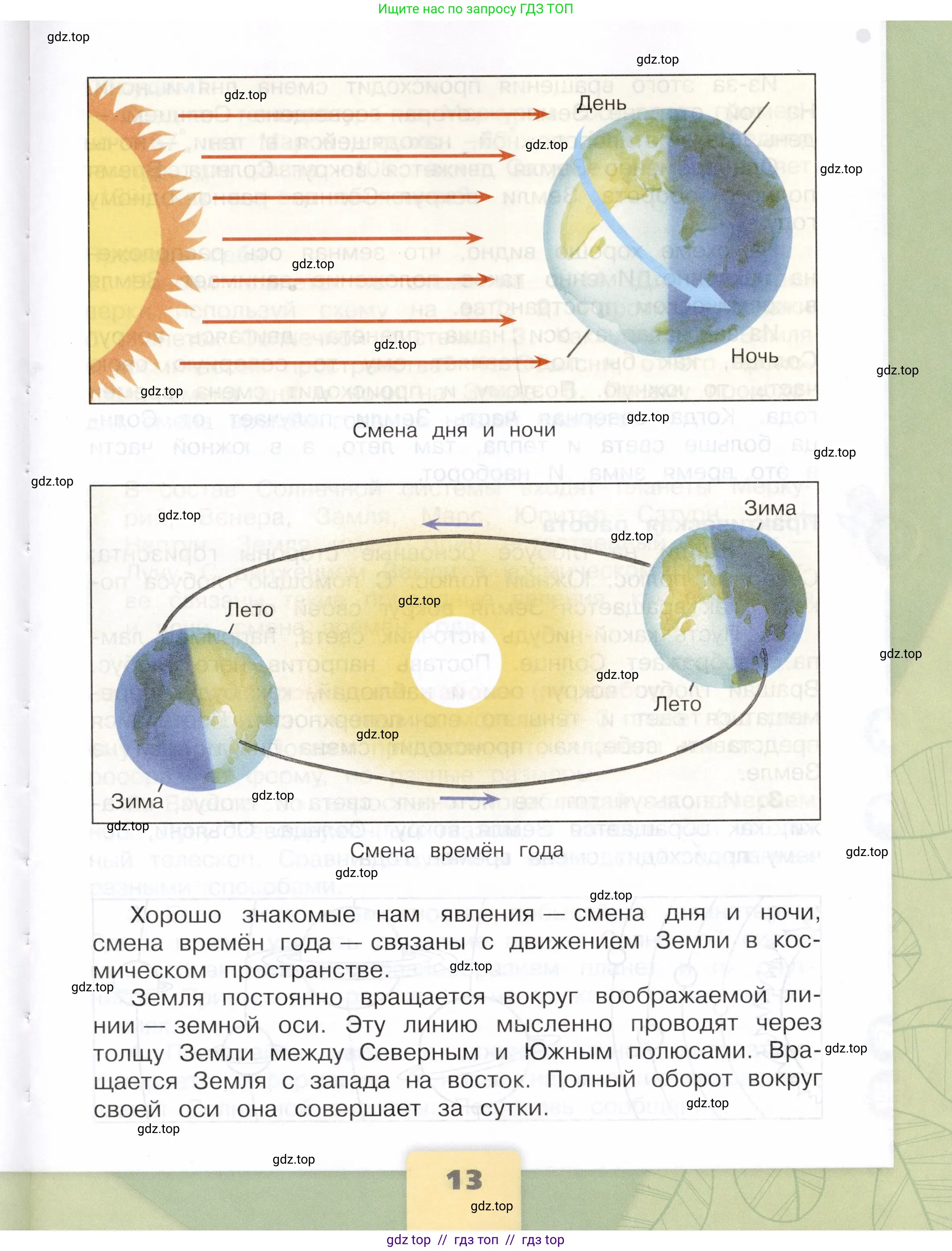 Окружающий мир, 4 класс Учебник, авторы: Плешаков Андрей Анатольевич, Крючкова Елена Алексеевна, издательство Просвещение, Москва, 2023, белого цвета, страница 13