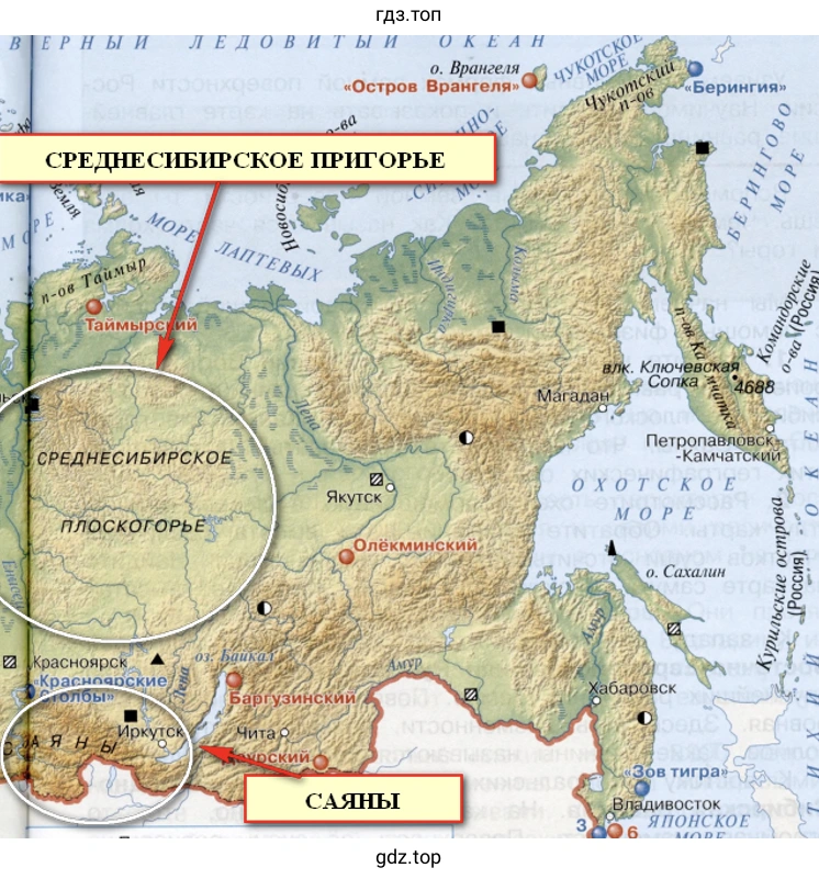 Средне-сибирское плоскогорье, Саяны