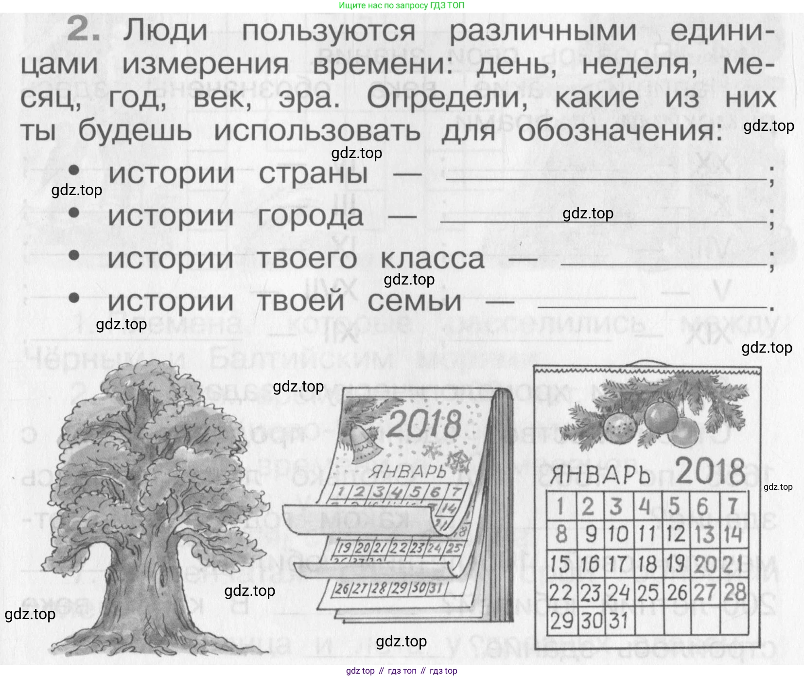 Окружающий мир, 4 класс рабочая тетрадь, авторы: Саплина Елена Витальевна, Саплин А И, Сивоглазов Владислав Иванович, издательство Дрофа, Москва, 2018, жёлтого цвета, Часть 1, страница 33, номер 2, Условие