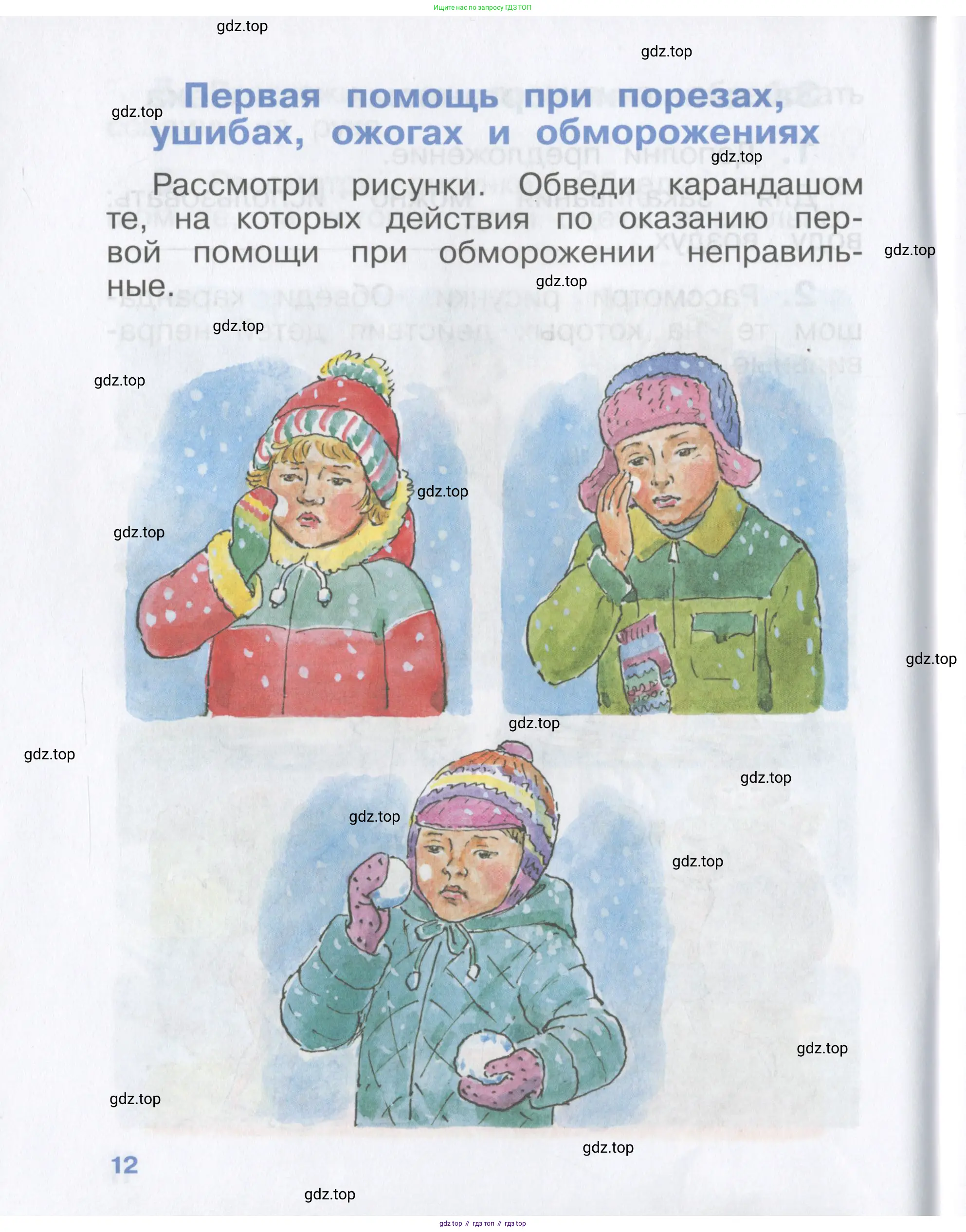 Окружающий мир, 4 класс рабочая тетрадь, авторы: Саплина Елена Витальевна, Саплин А И, Сивоглазов Владислав Иванович, издательство Дрофа, Москва, 2018, жёлтого цвета, Часть 1, страница 12